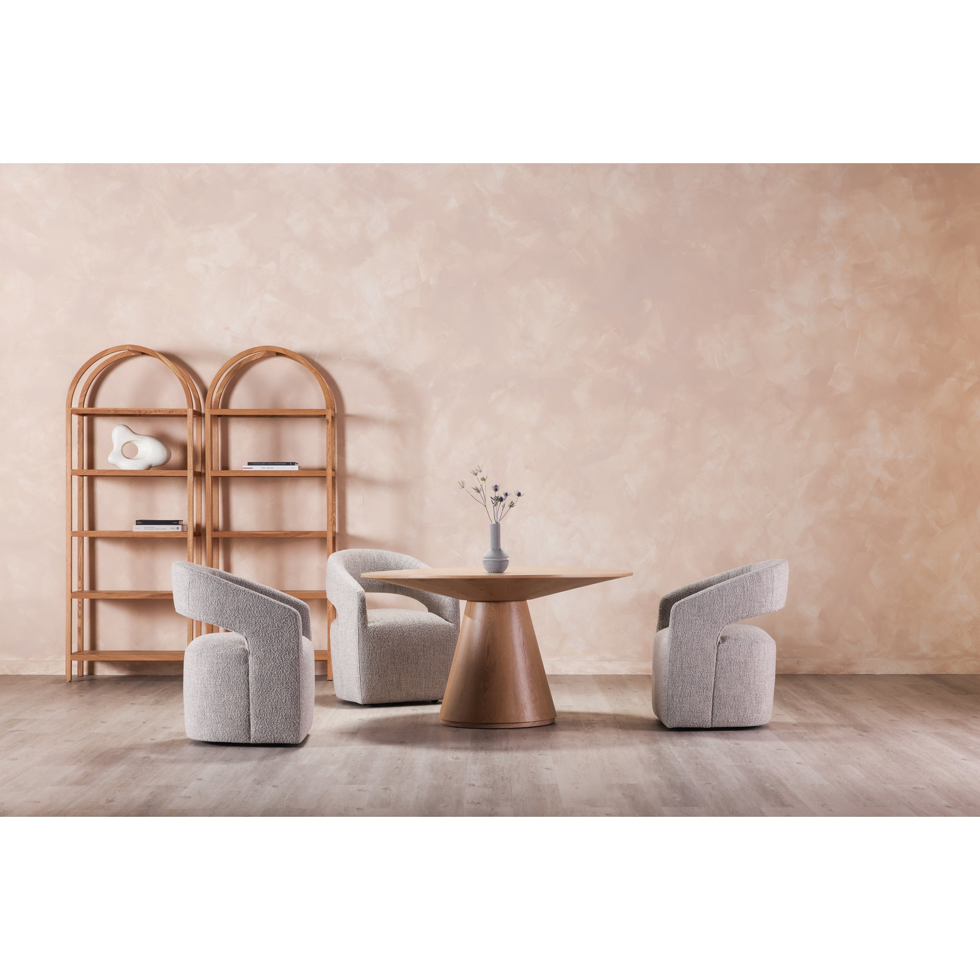 Otago Round 54In Dining Table Dining Tables Moe's Four Hands, Mid Century Modern Furniture, Old Bones Furniture Company, Old Bones Co, Modern Mid Century, Designer Furniture, Furniture Sale, Warehouse Furniture Sale, Otago Round 54In Dining Table Sale, https://www.oldbonesco.com/