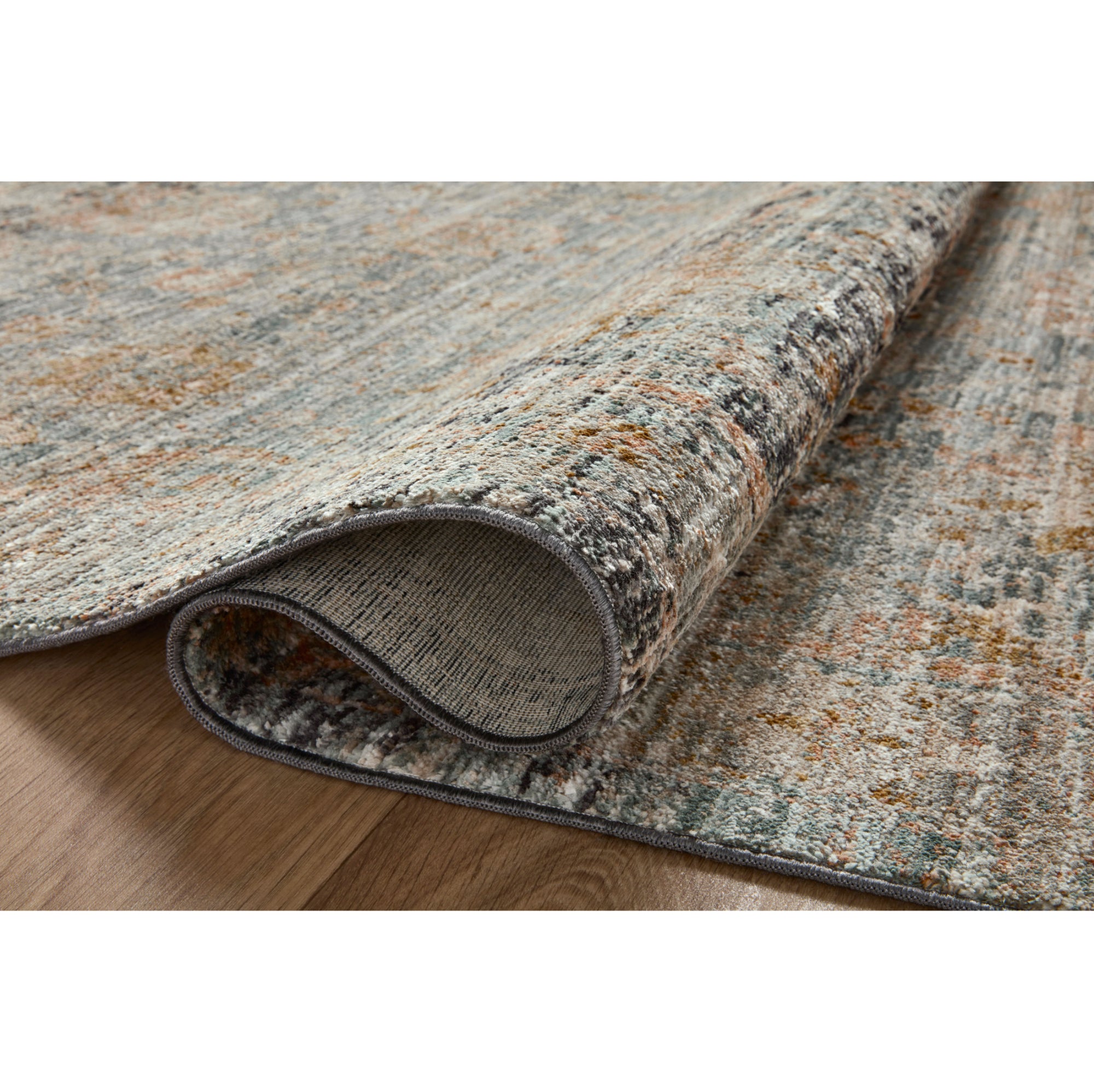 Jean Stoffer x Loloi Katherine Ocean/Coral Rug