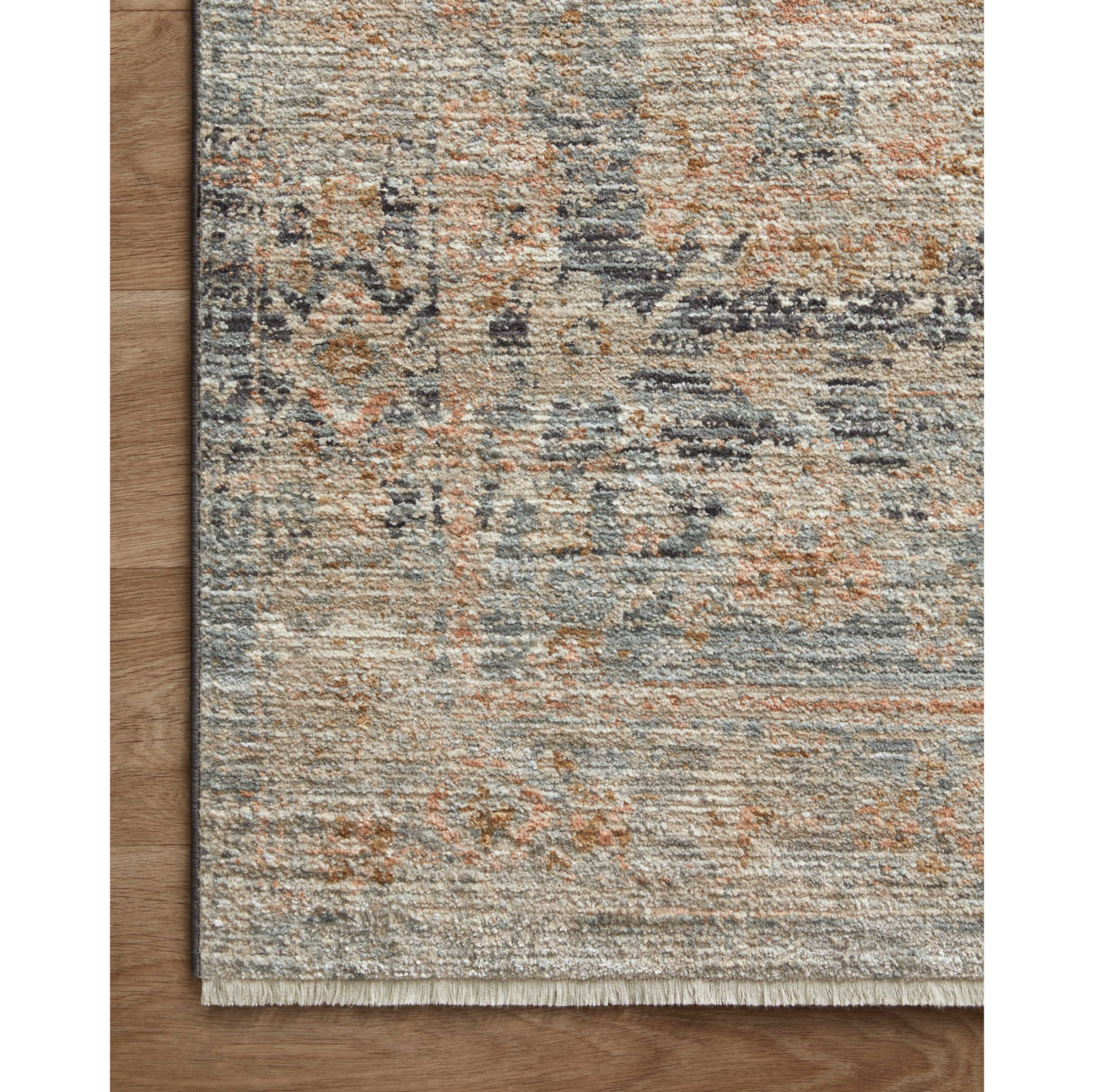 Jean Stoffer x Loloi Katherine Ocean/Coral Rug