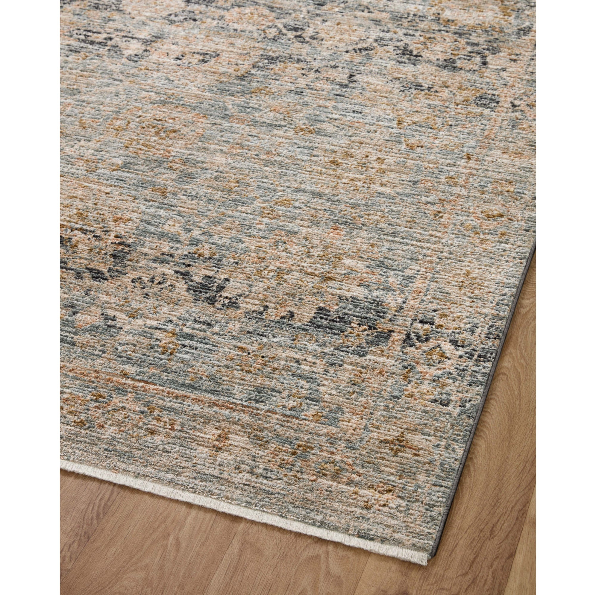 Jean Stoffer x Loloi Katherine Ocean/Coral Rug
