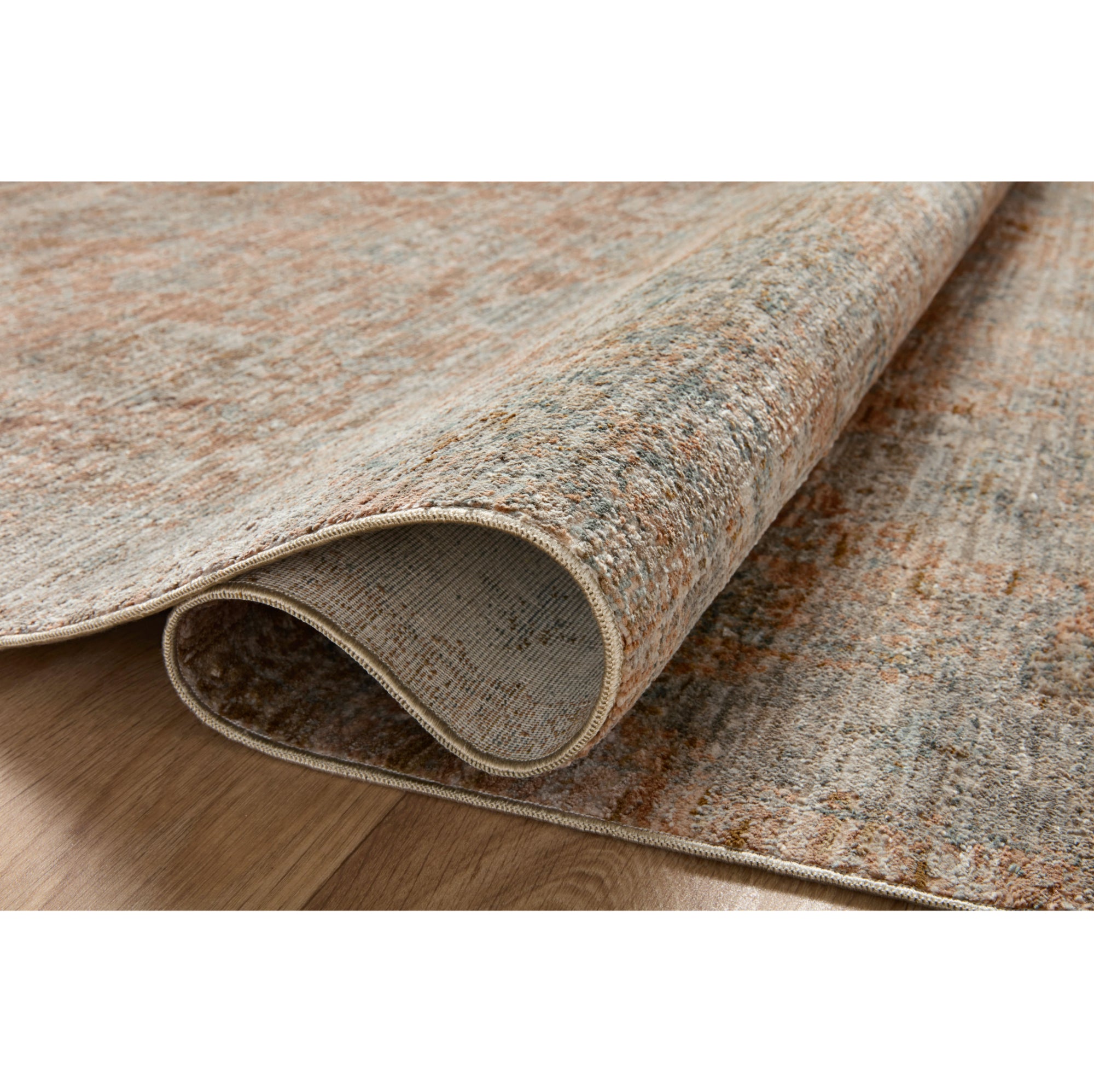 Jean Stoffer x Loloi Katherine Terracotta/Smoke Rug