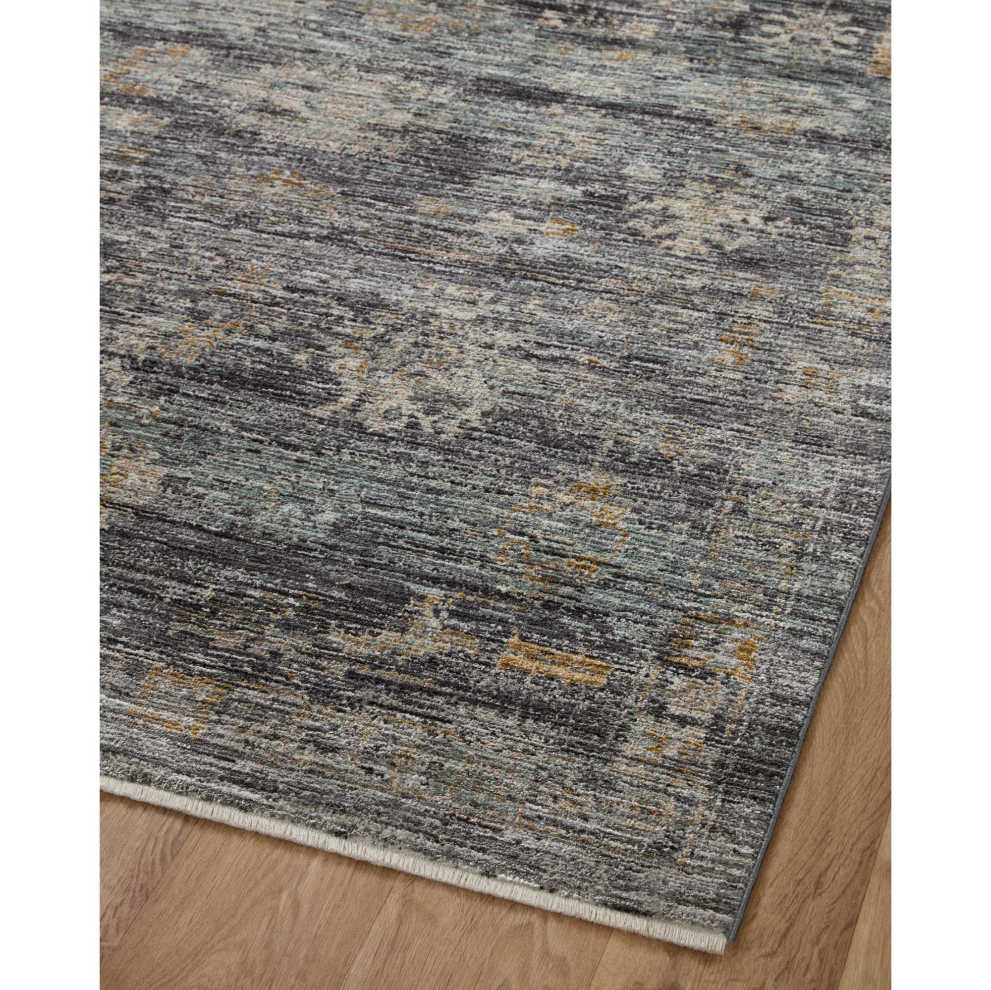 Jean Stoffer x Loloi Katherine Ink/Jade Rug