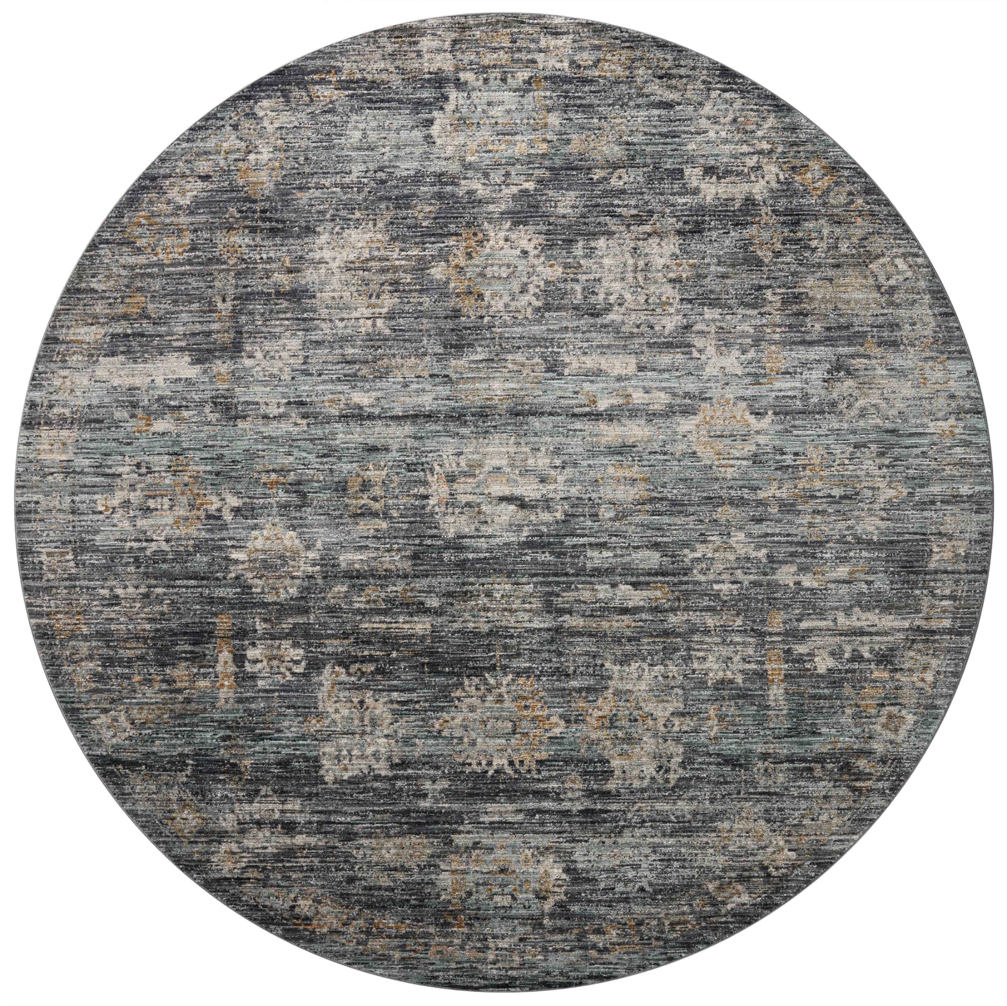 Jean Stoffer x Loloi Katherine Ink/Jade Rug