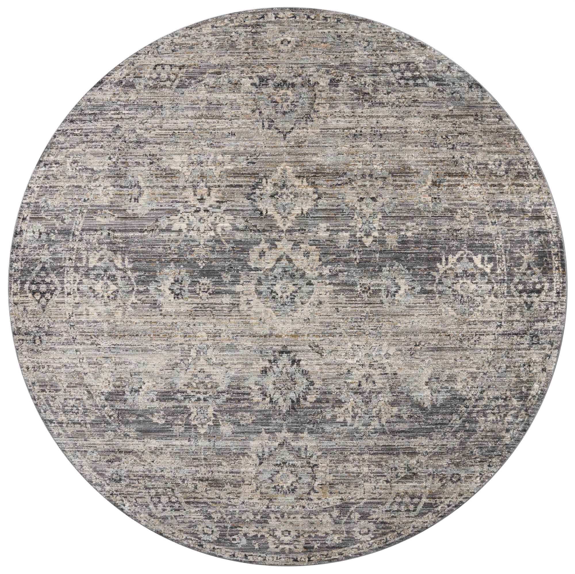 Jean Stoffer x Loloi Katherine Graphite/Jade Rug