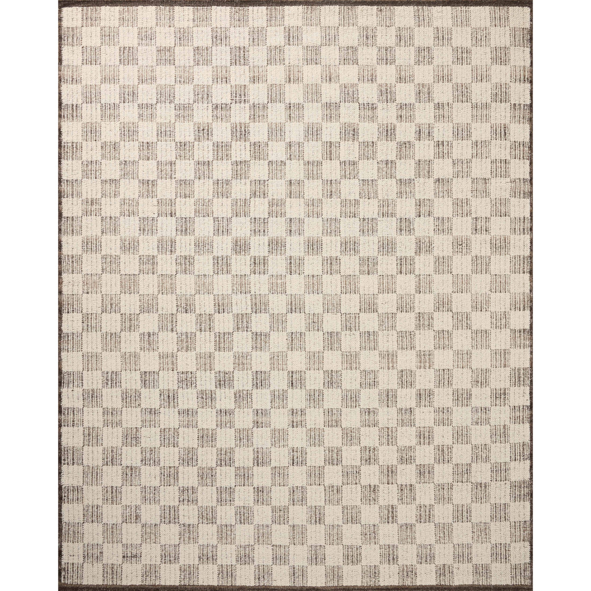 Brigette Romanek x Loloi Knox Ivory/Mocha Rug
