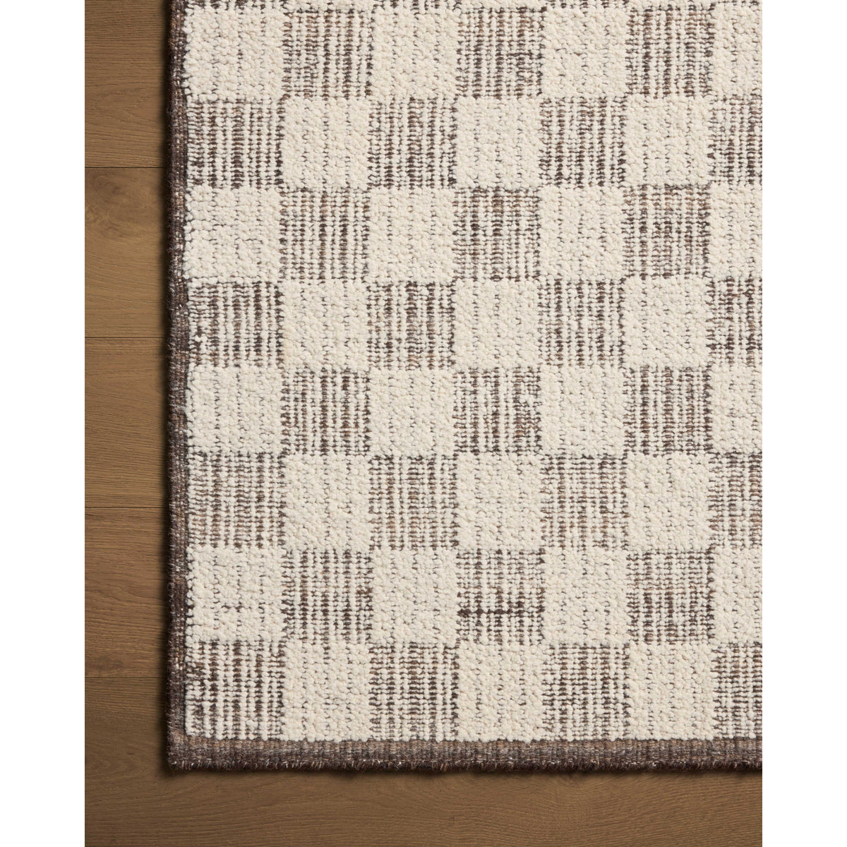 Brigette Romanek x Loloi Knox Ivory/Mocha Rug