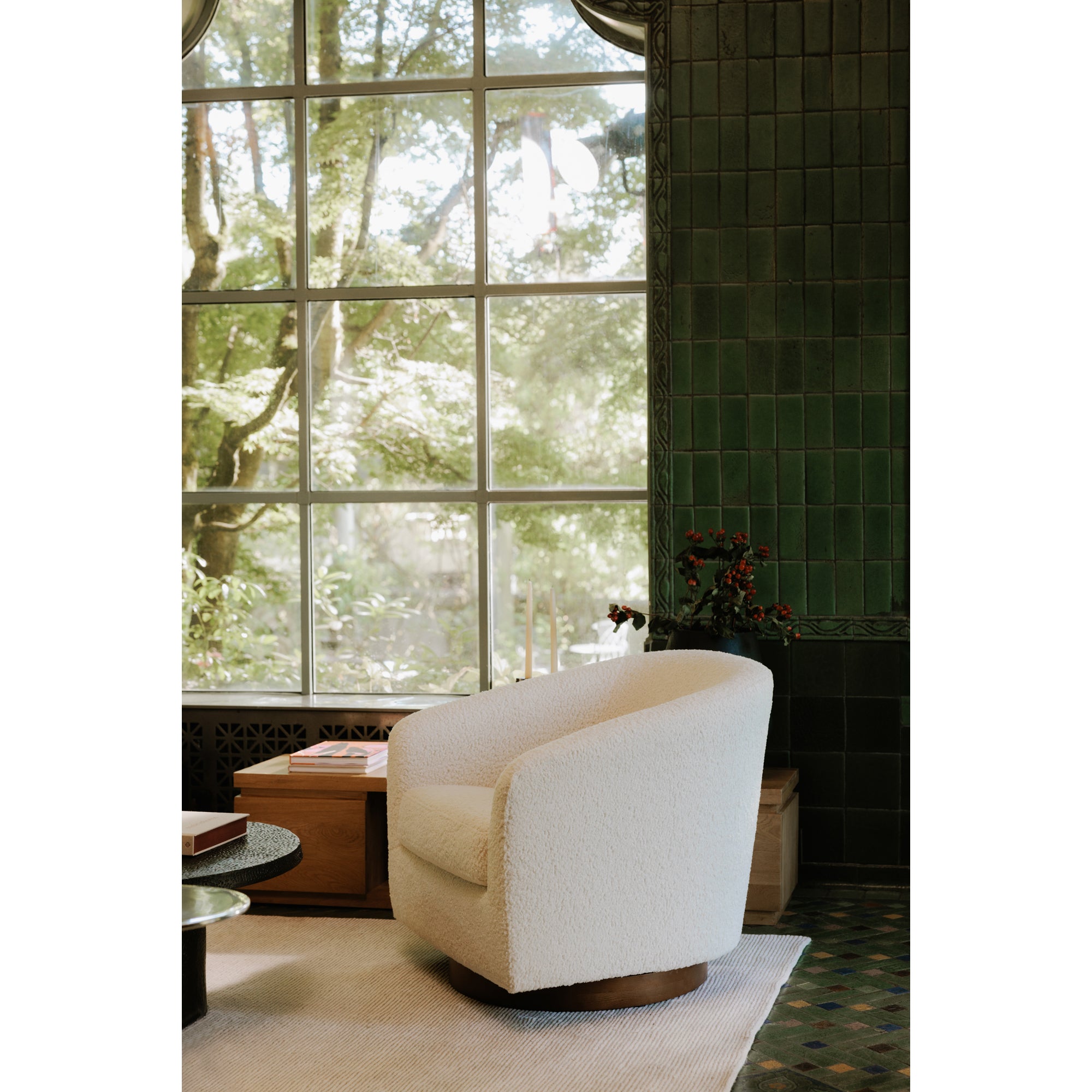 Oscy Swivel Chair swivel chair Moe's Four Hands, Mid Century Modern Furniture, Old Bones Furniture Company, Old Bones Co, Modern Mid Century, Designer Furniture, Furniture Sale, Warehouse Furniture Sale, Oscy Swivel Chair Sale, https://www.oldbonesco.com/