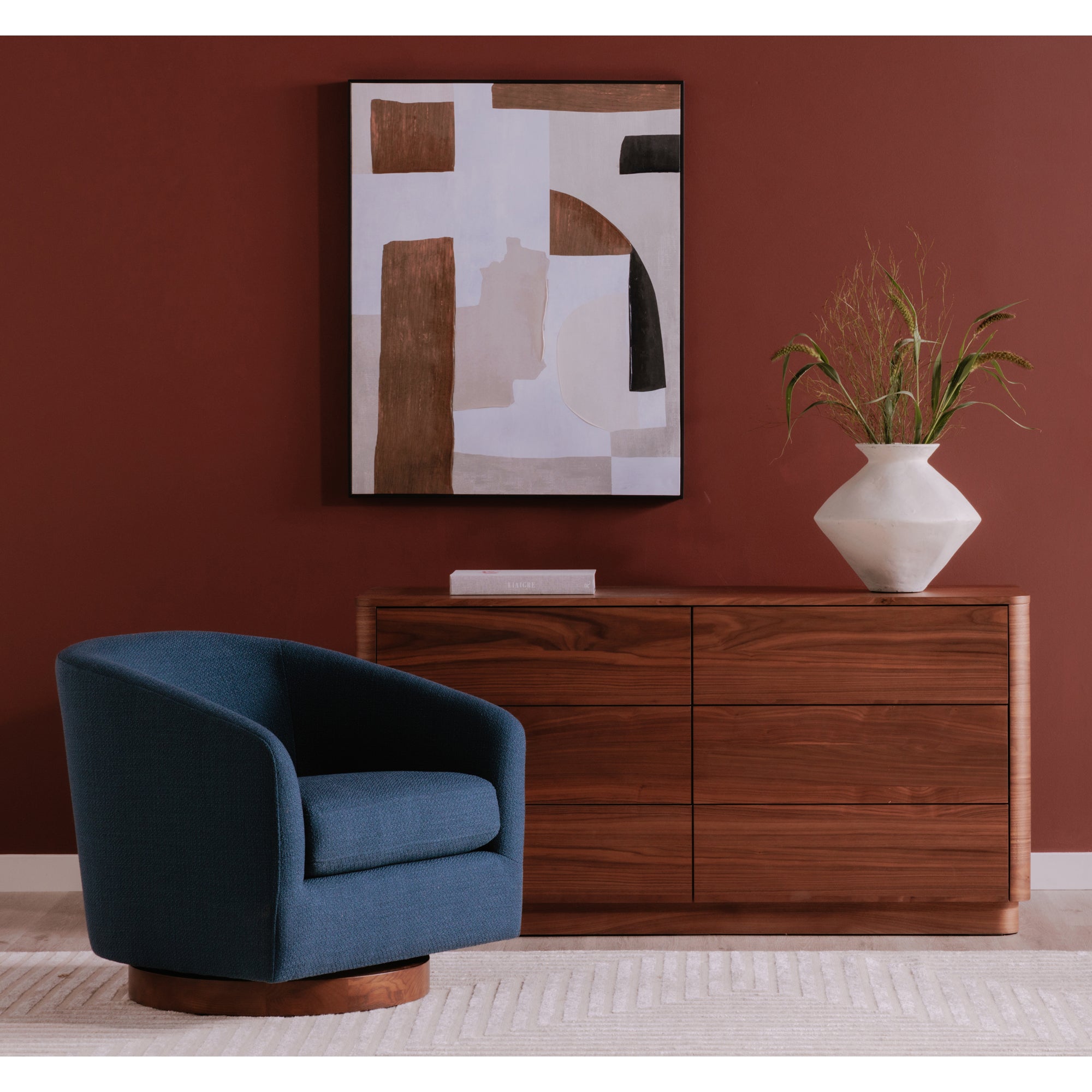 Oscy Swivel Chair swivel chair Moe's Four Hands, Mid Century Modern Furniture, Old Bones Furniture Company, Old Bones Co, Modern Mid Century, Designer Furniture, Furniture Sale, Warehouse Furniture Sale, Oscy Swivel Chair Sale, https://www.oldbonesco.com/