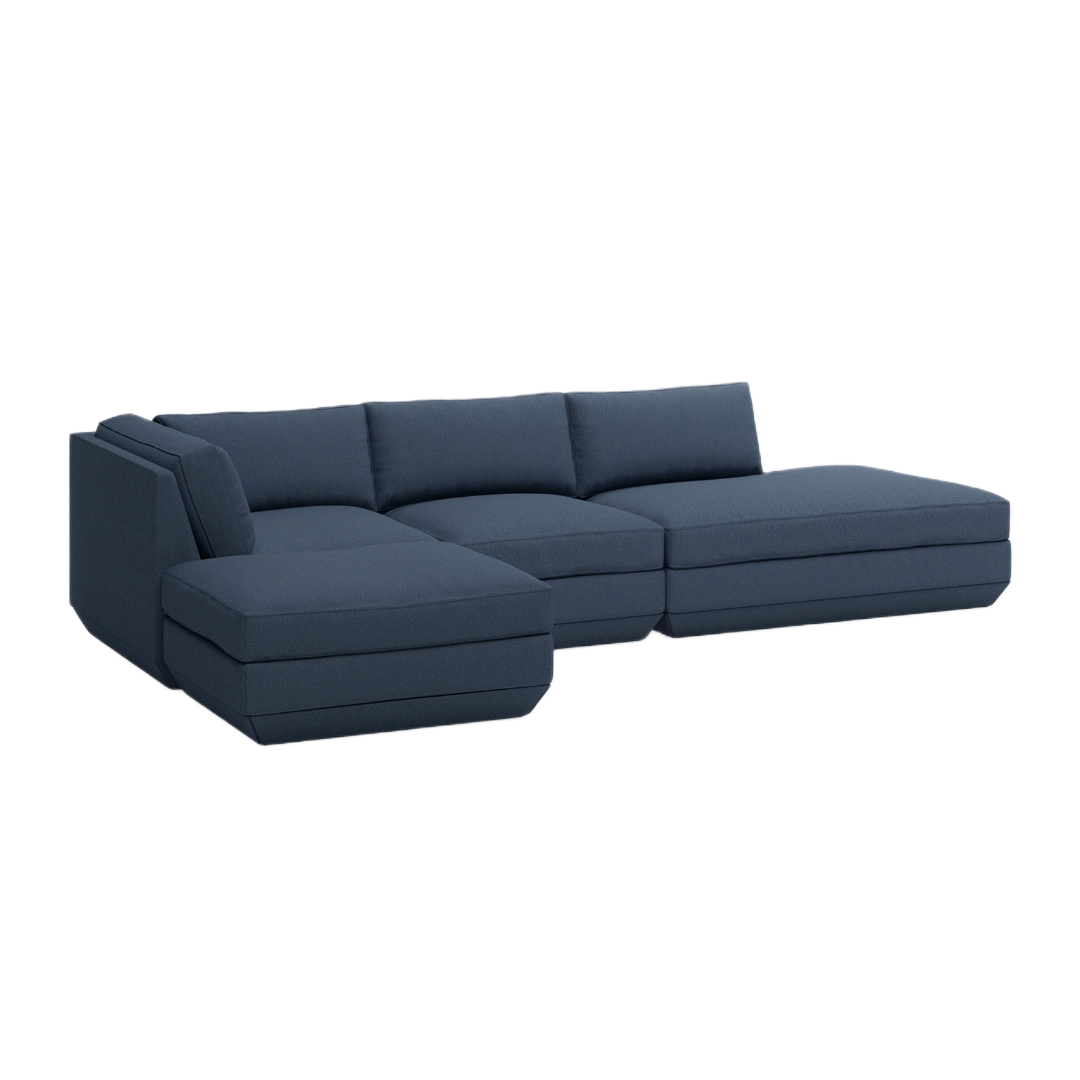 Podium Modular 4PC Lounge Sectional B - LF