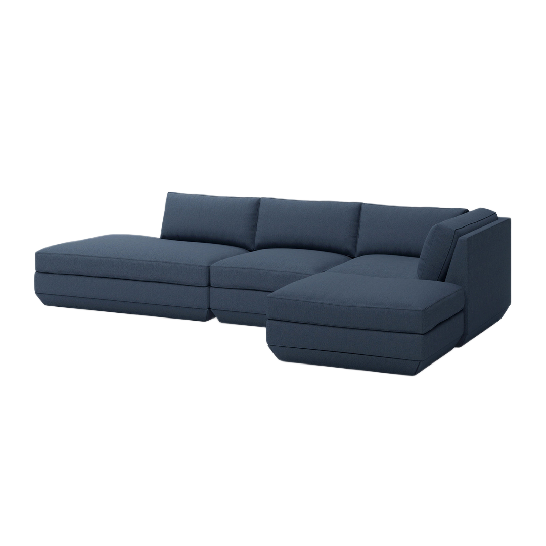 Podium Modular 4PC Lounge Sectional B - RF