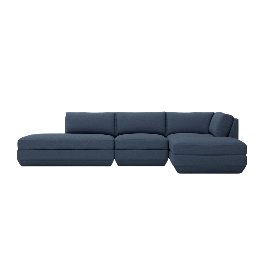 Podium Modular 4PC Lounge Sectional B - RF