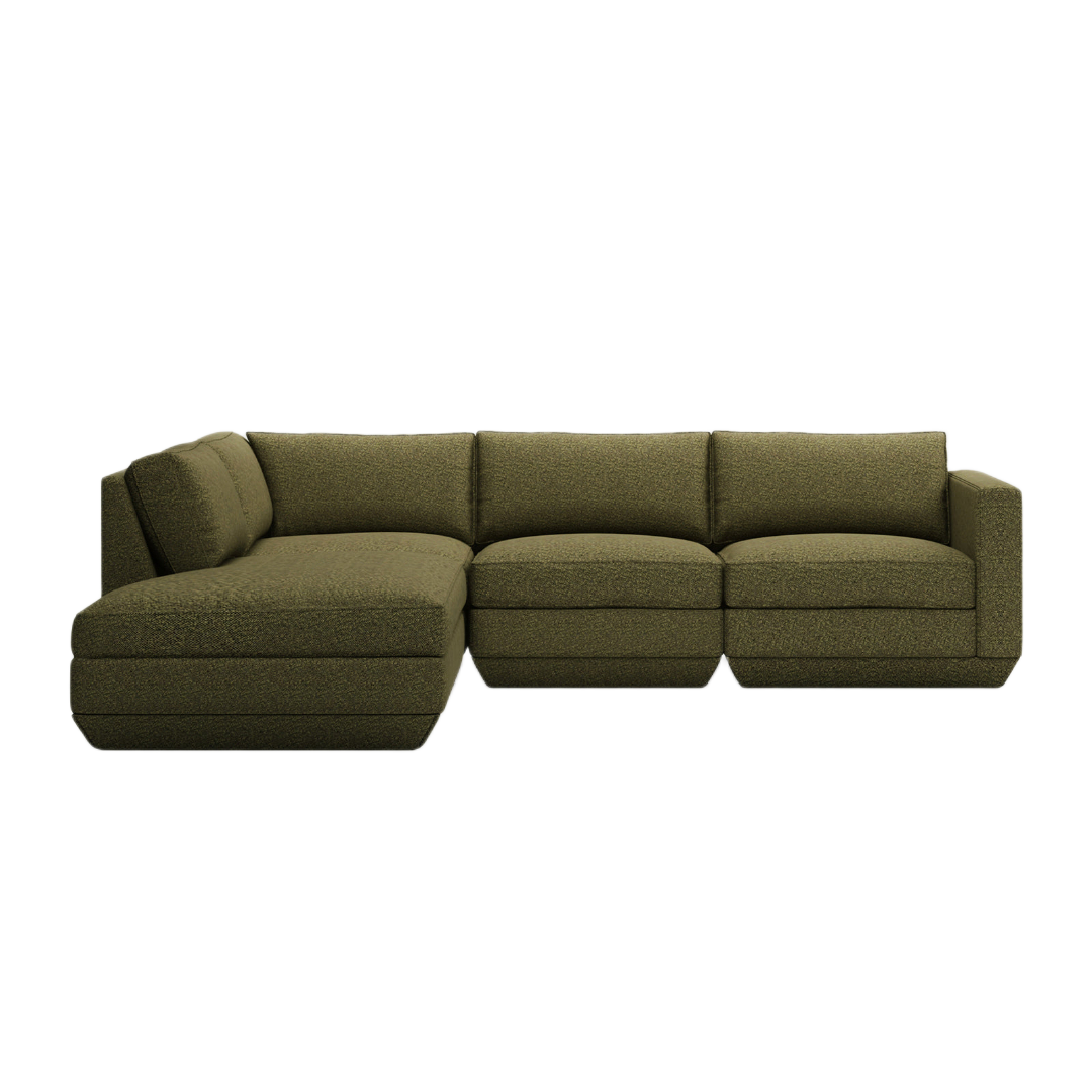 Podium Modular 4PC Lounge Sectional A