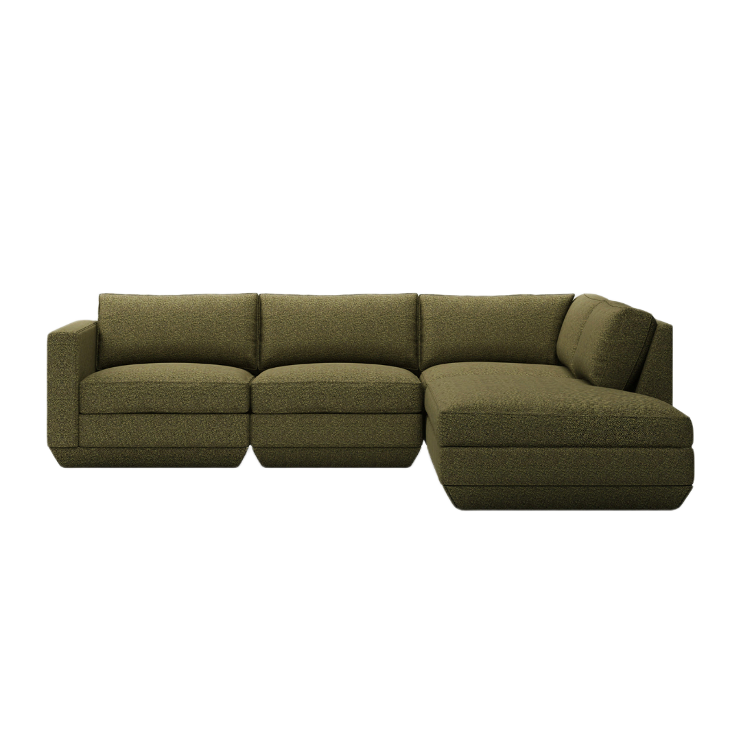Podium Modular 4PC Lounge Sectional A