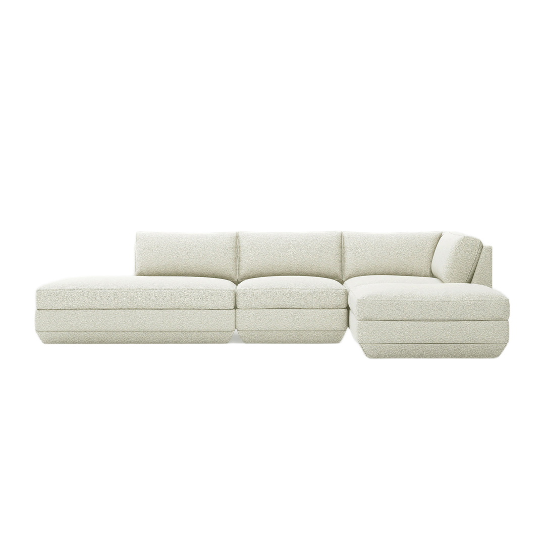 Podium Modular 4PC Lounge Sectional B - RF