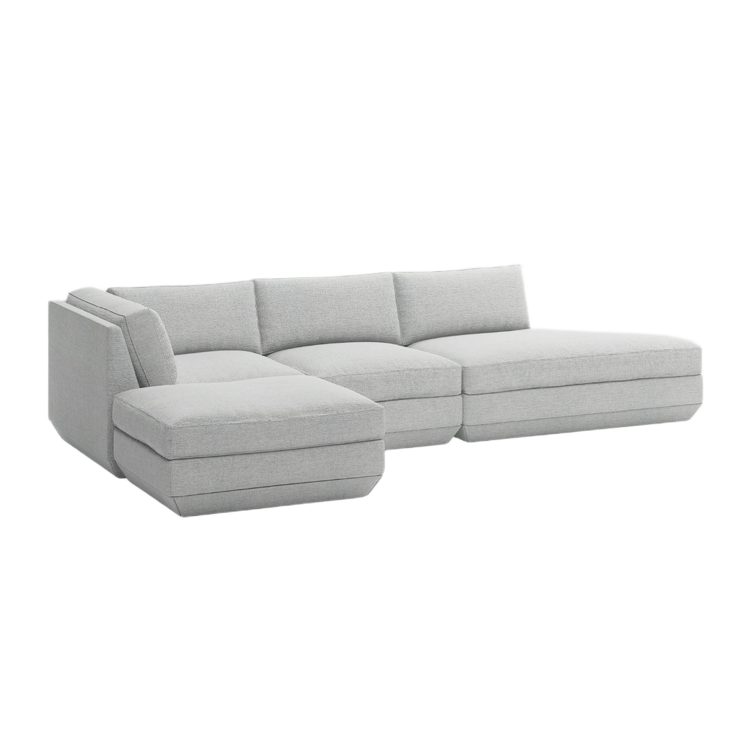 Podium Modular 4PC Lounge Sectional B - LF