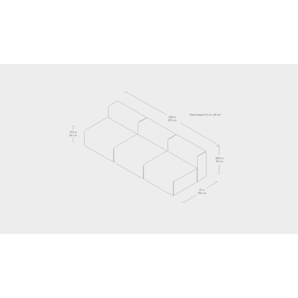 Nest Modular 3-Piece Armless Sofa Sofas Gus* , Black Friday Sale Gus* Furniture Sale, Old Bones Co, Mid Century Furniture Sale, Four Hands Furniture, Black Friday Sale Nest Modular 3-Piece Armless Sofa,Gus Sale, Perigold Nest Modular 3-Piece Armless Sofa Sofas Black Friday Sale , Perigold Sale Nest Modular 3-Piece Armless Sofa,Nest Modular 3-Piece Armless Sofa Lulu and Georgia, Burke Decor Sale Nest Modular 3-Piece Armless Sofa, www.oldbonesco.com