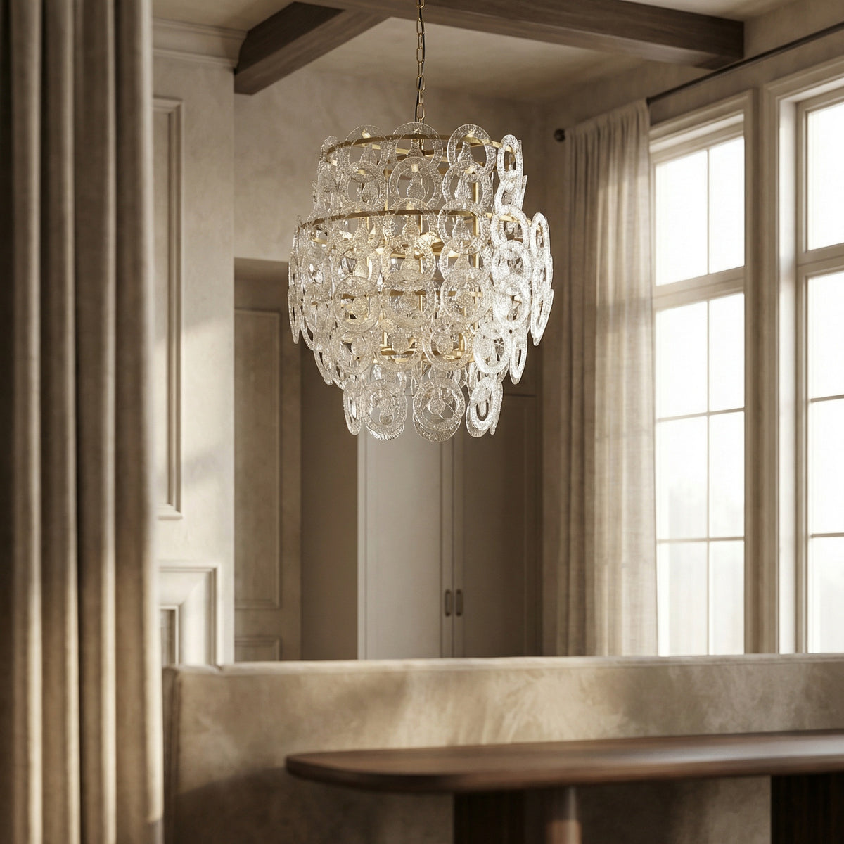 Quebec Chandelier by Noir – Chandeliers, Lifestyle view