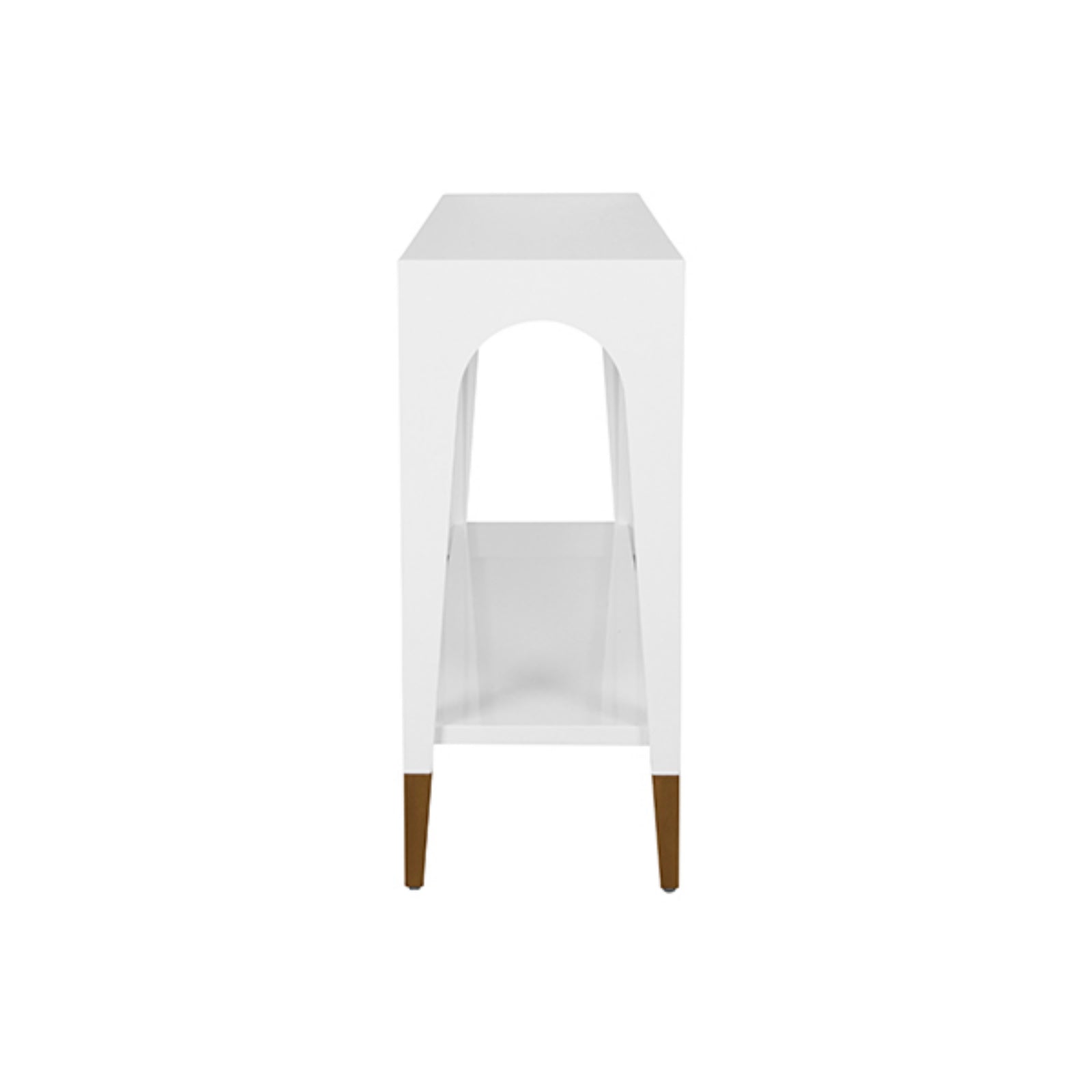 Laverne Two Tier Tapered Leg Console
