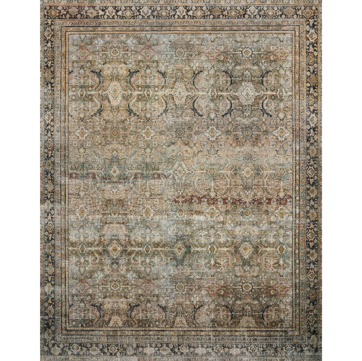 Loloi Layla Olive/Charcoal Rug