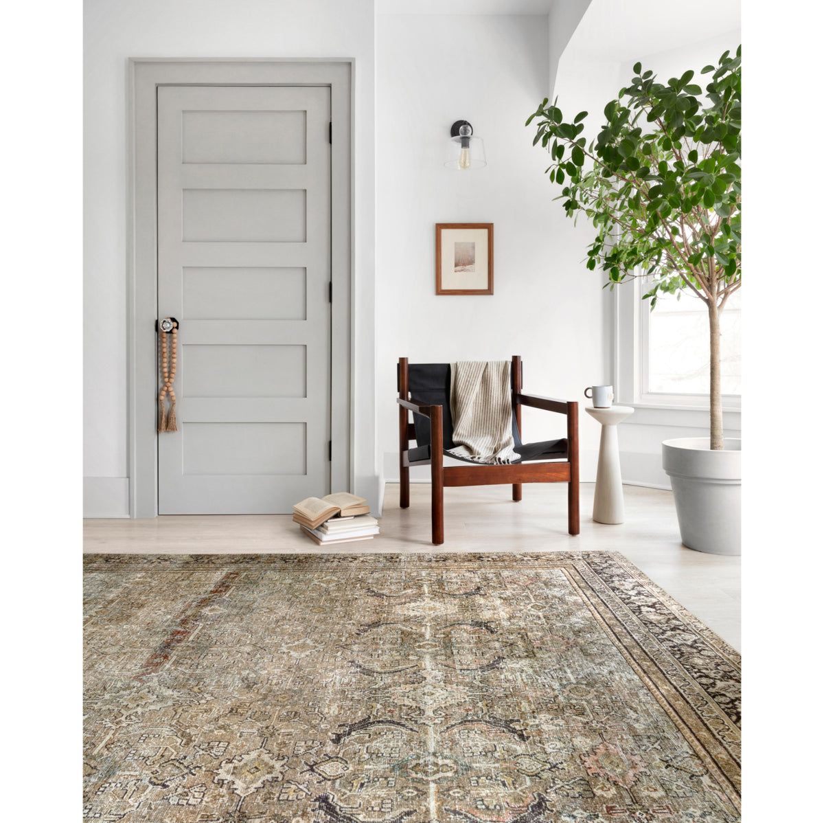 Loloi Layla Olive/Charcoal Rug
