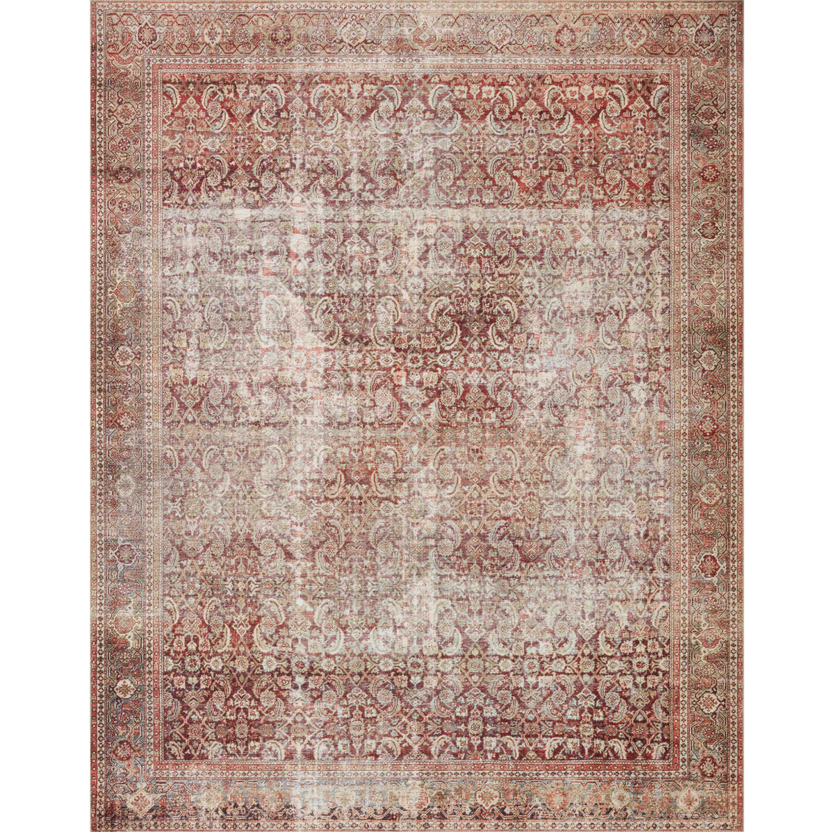 Loloi Layla Cinnamon/Sage Rug