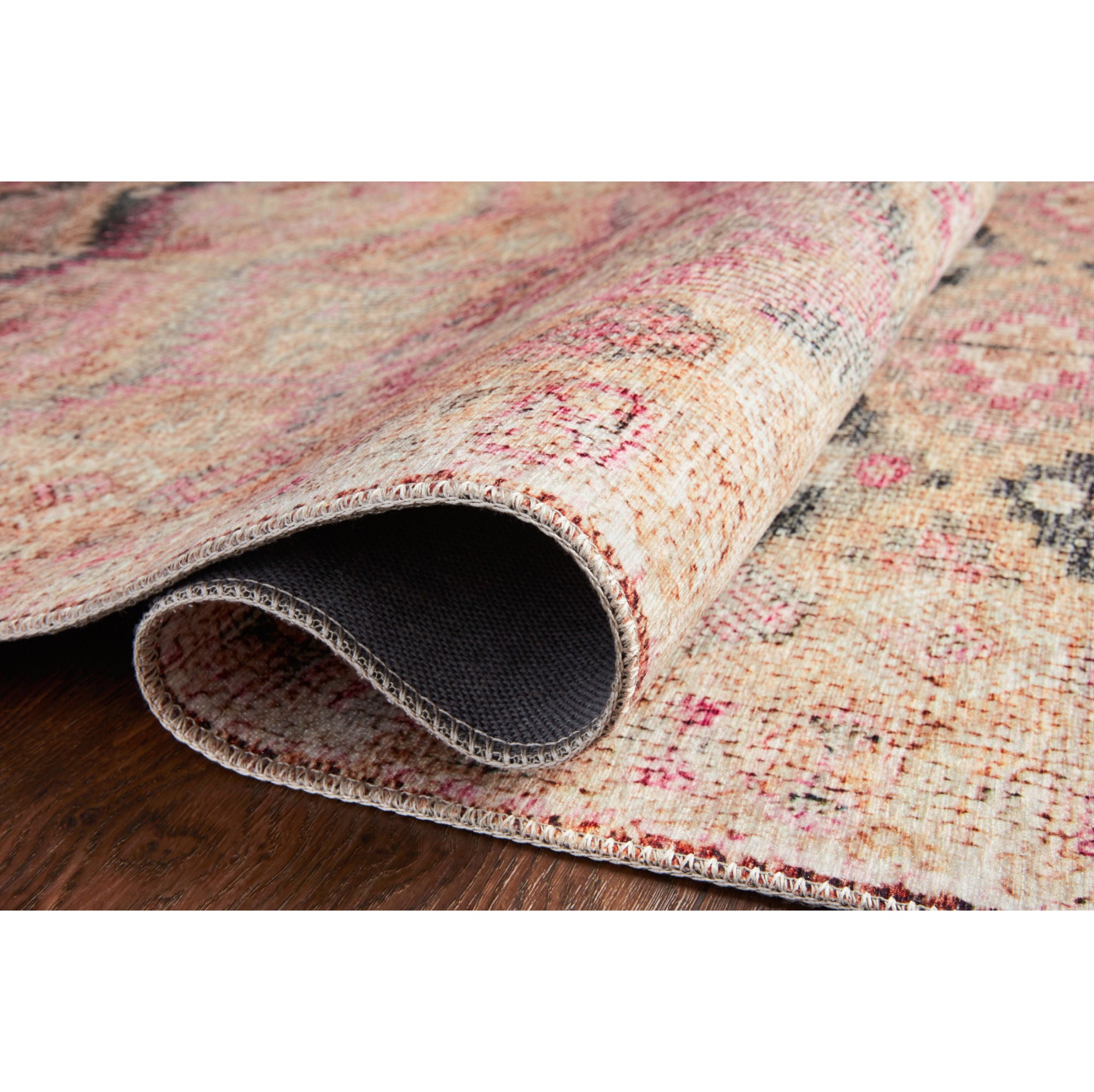 Loloi Layla Pink/Lagoon Rug