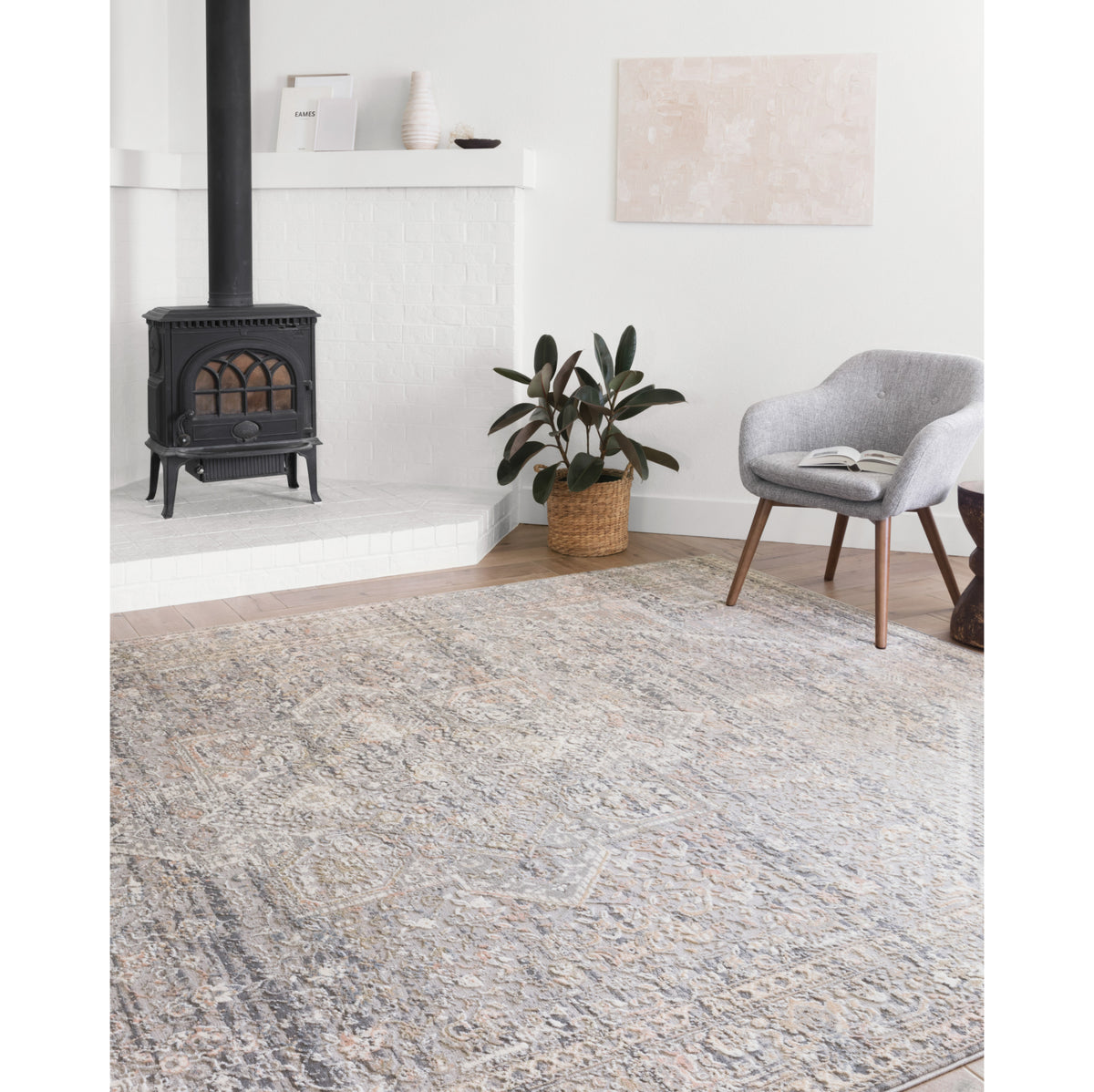 Loloi Lucia Grey/Sunset Rug