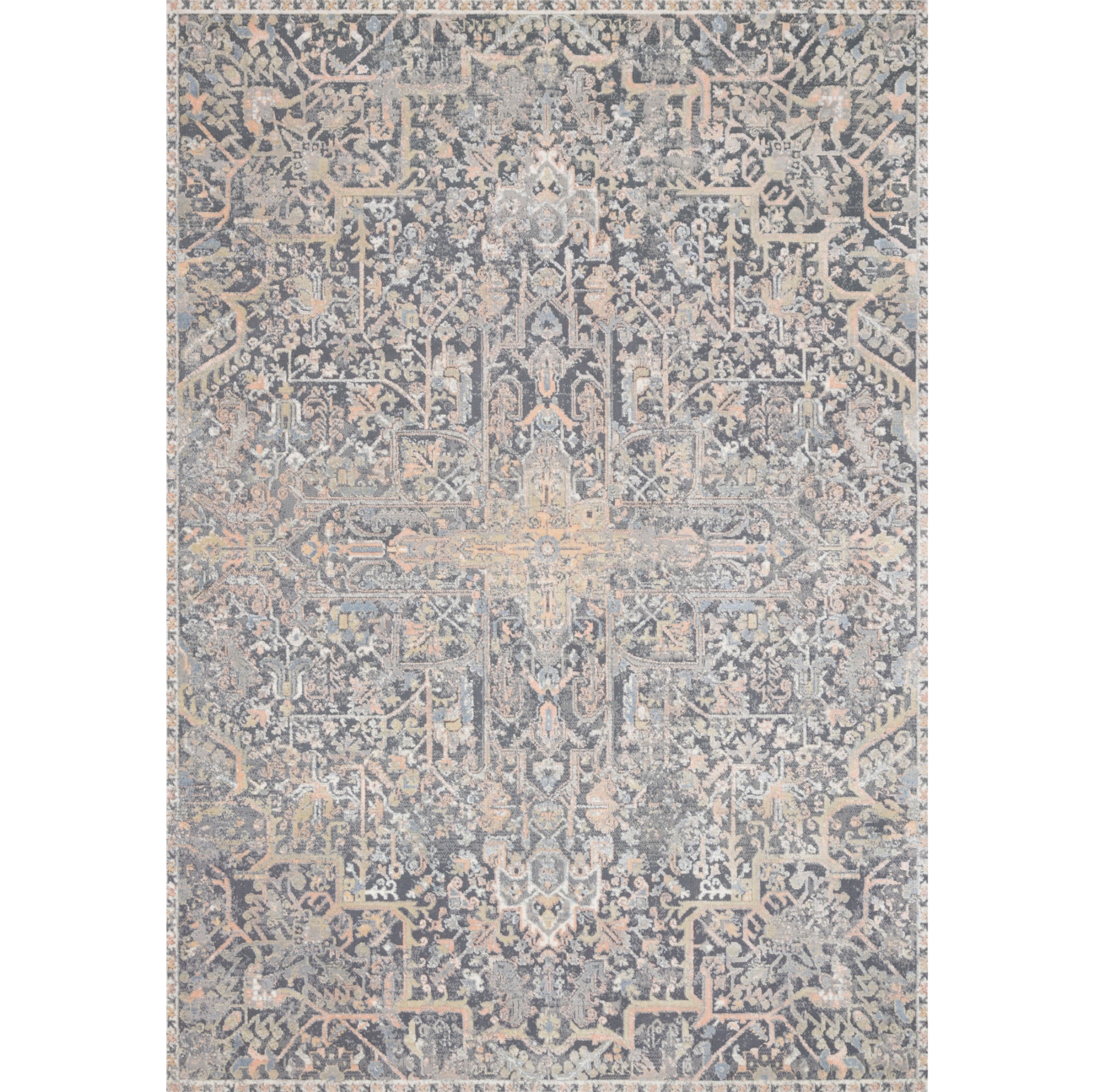 Loloi Lucia Charcoal/Multi Rug