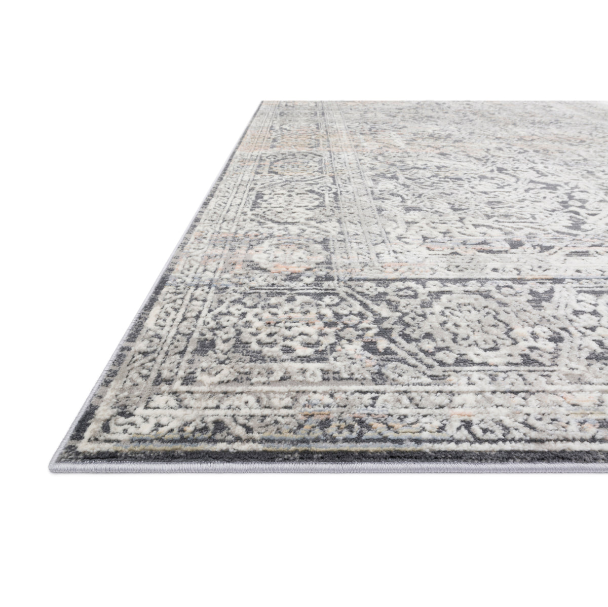 Loloi Lucia Steel/Ivory Rug