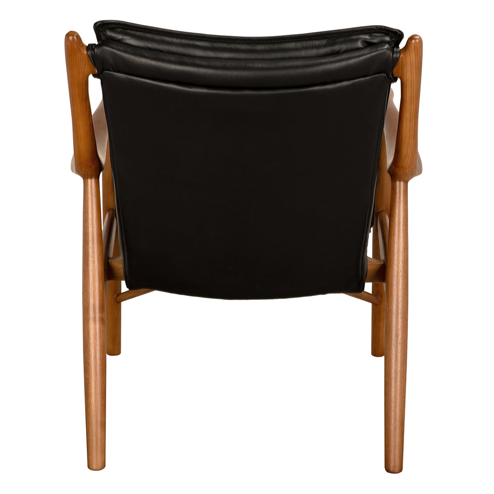 Weston Chair with Black Leather