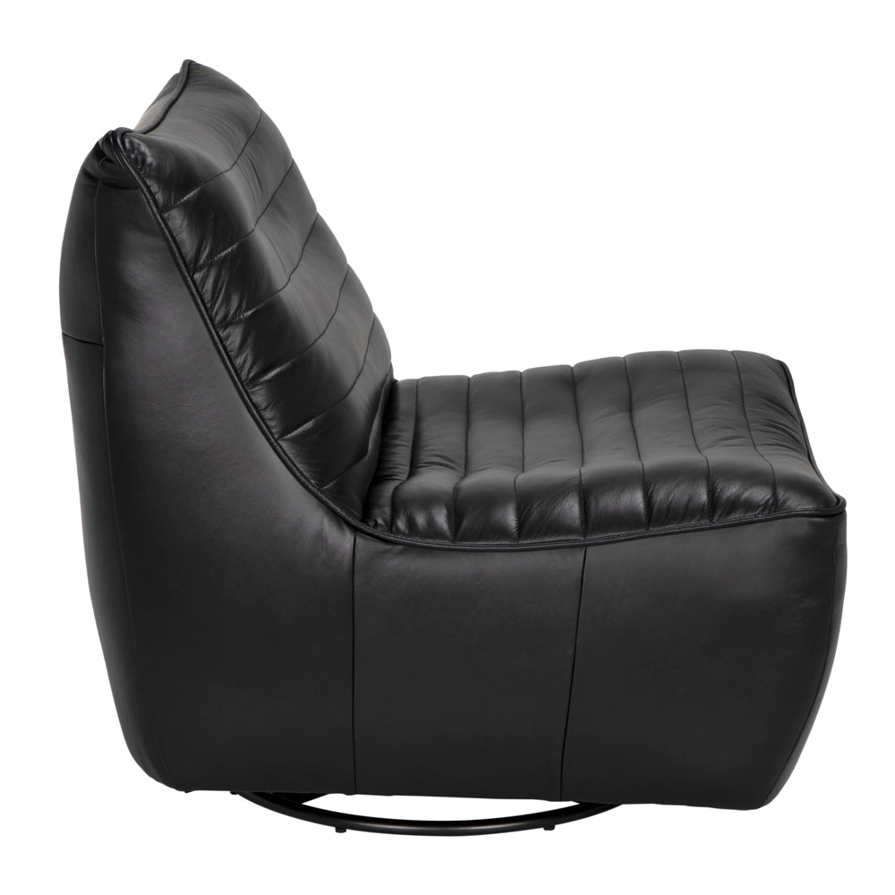 Mcclain Leather Swivel Chair Accent Chairs Noir , Black Friday Sale Noir Furniture Sale, Old Bones Co, Mid Century Furniture Sale, Four Hands Furniture, Black Friday Sale Mcclain Leather Swivel Chair,Gus Sale, Perigold Mcclain Leather Swivel Chair Accent Chairs Black Friday Sale , Perigold Sale Mcclain Leather Swivel Chair,Mcclain Leather Swivel Chair Lulu and Georgia, Burke Decor Sale Mcclain Leather Swivel Chair, www.oldbonesco.com
