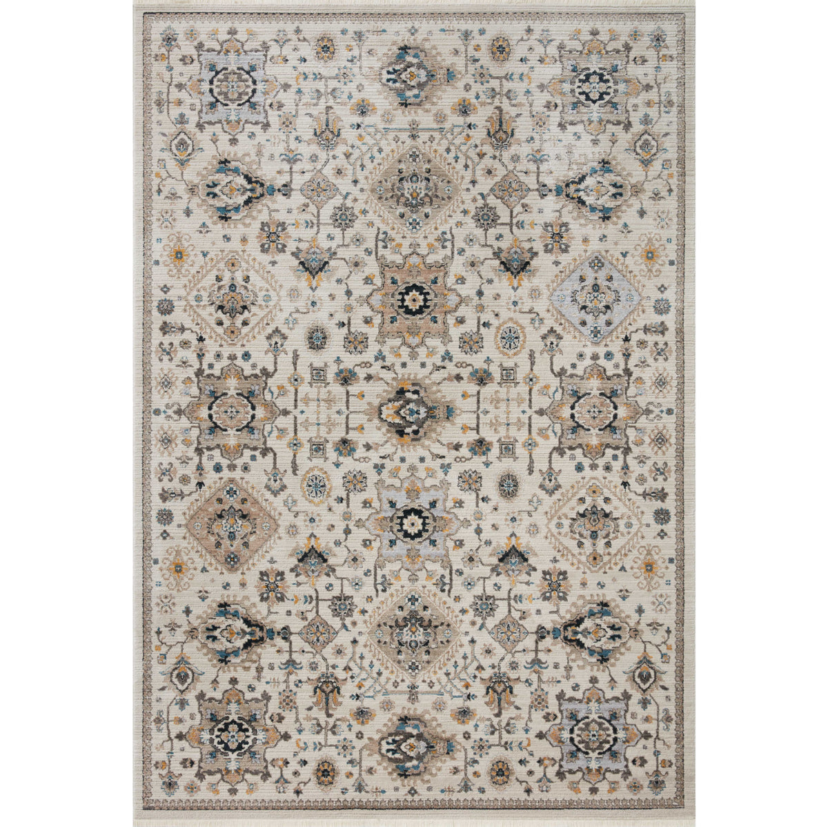 Loloi Leigh Ivory/Taupe Rug by Loloi