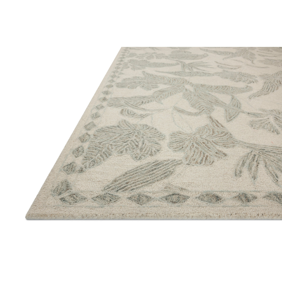 Loloi Lenore Ivory/Sky Rug by Loloi