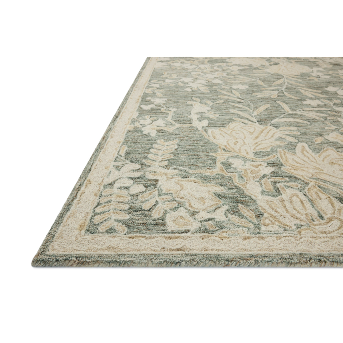 Loloi Lenore Lagoon/Wheat Rug by Loloi