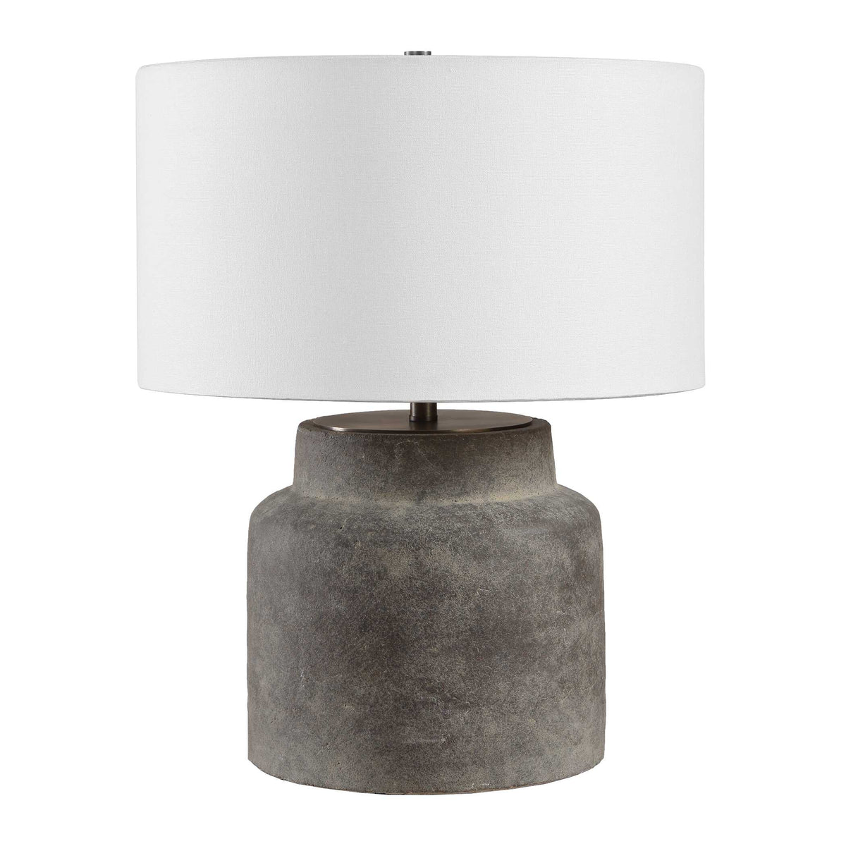 Uttermost Benedet Gray Wash Table Lamp by Uttermost