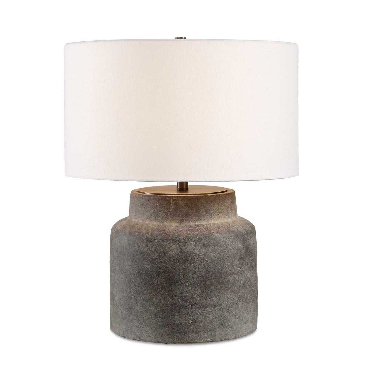 Uttermost Benedet Gray Wash Table Lamp by Uttermost