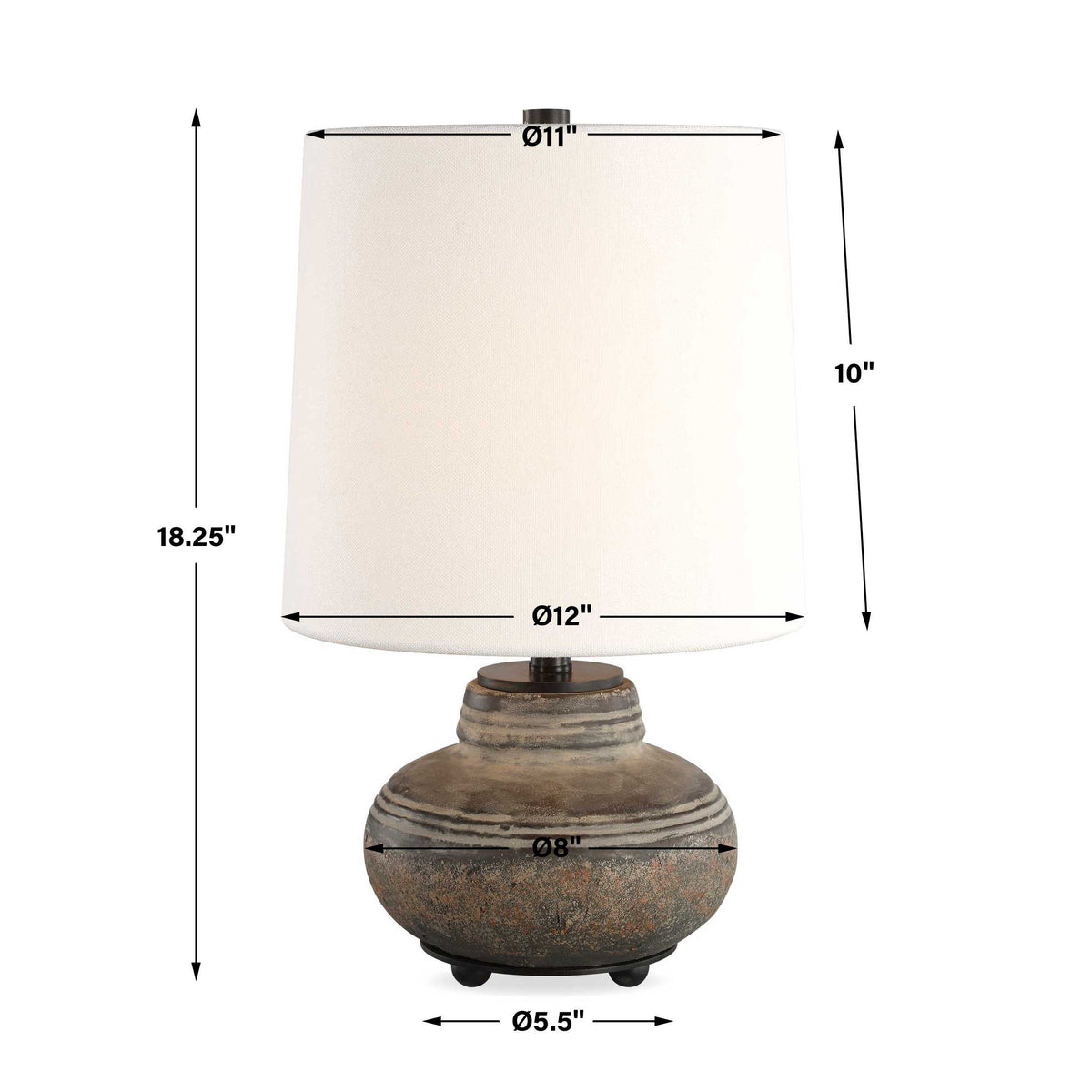 Uttermost Wester Ceramic Table Lamp