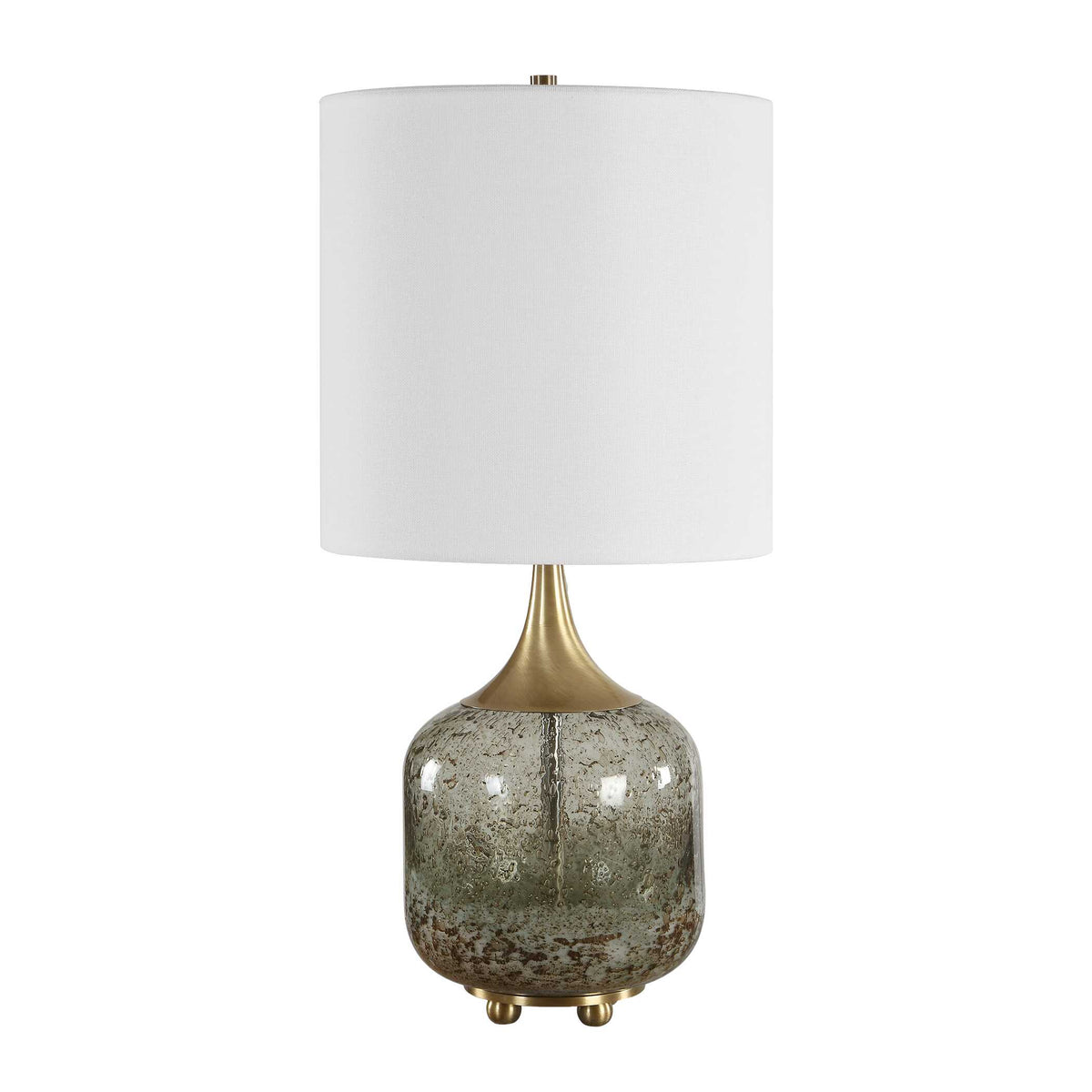 Uttermost Glenn Mottled Glass Table Lamp by Uttermost