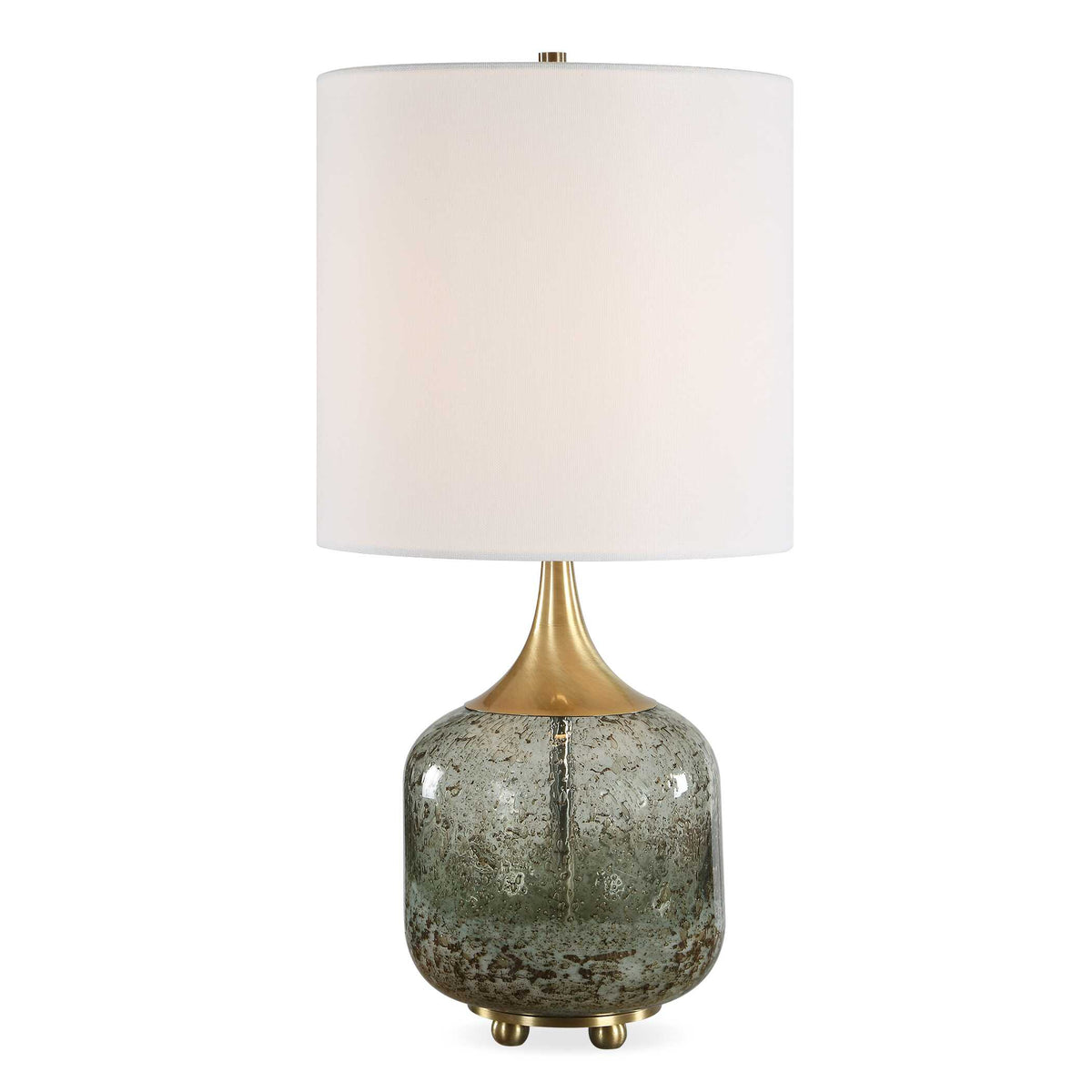 Uttermost Glenn Mottled Glass Table Lamp by Uttermost