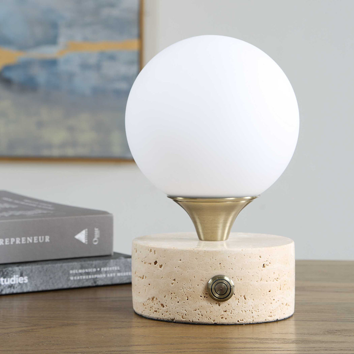 Uttermost Abril Rechargeable LED Accent Lamp by Uttermost