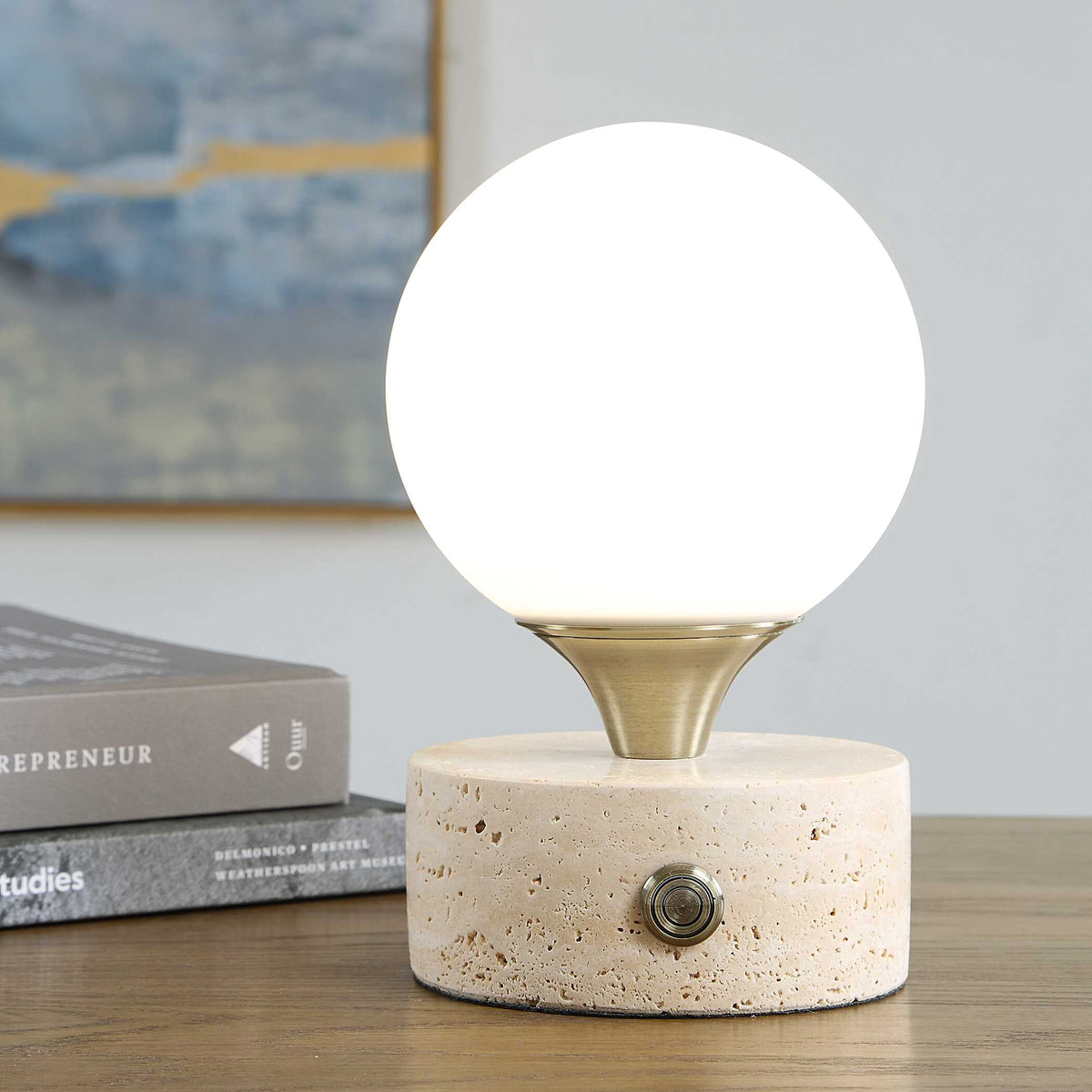 Uttermost Abril Rechargeable LED Accent Lamp by Uttermost