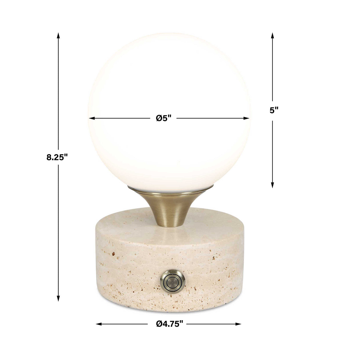 Uttermost Abril Rechargeable LED Accent Lamp by Uttermost