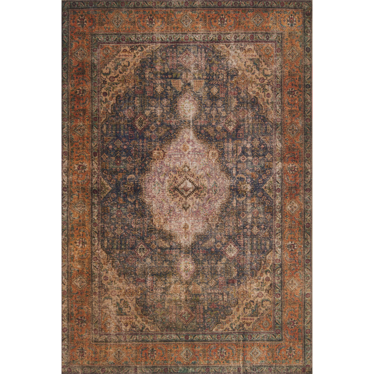 Loloi Loren Plum/Multi Rug by Loloi