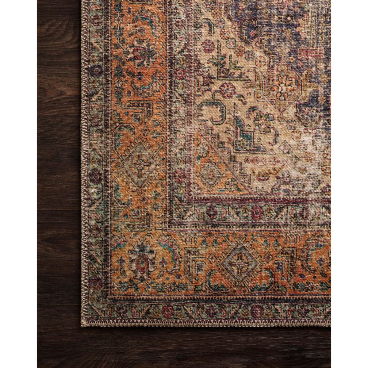 Loloi Loren Plum/Multi Rug by Loloi