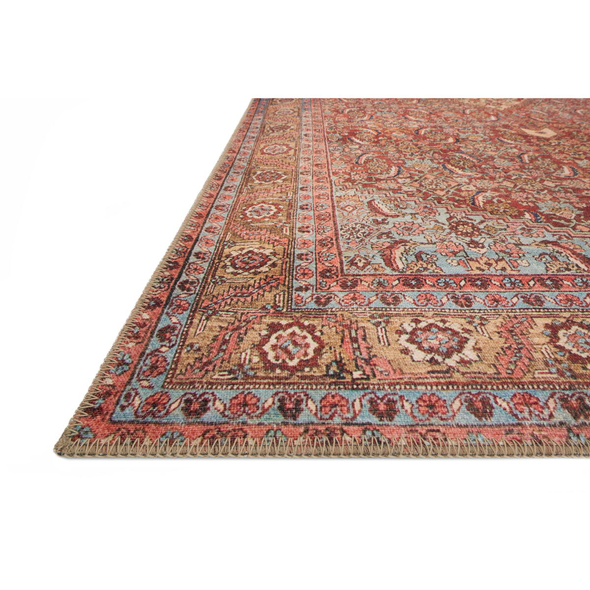 Loloi Loren Red/Multi Rug by Loloi