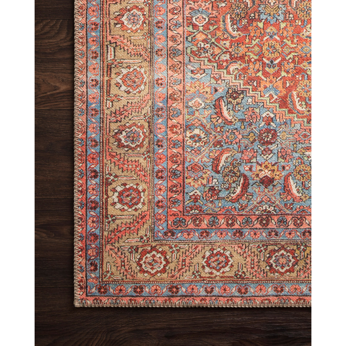 Loloi Loren Red/Multi Rug by Loloi