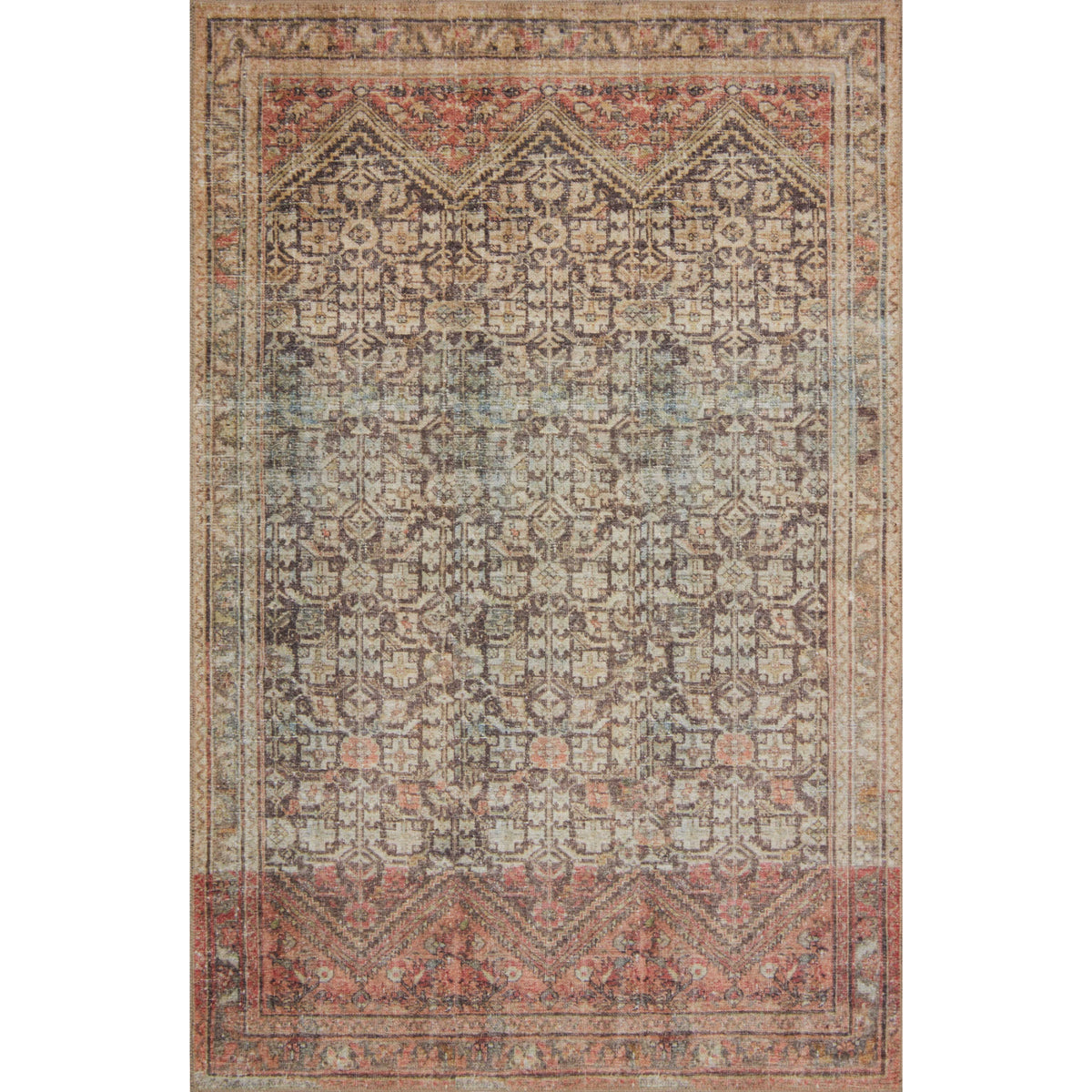 Loloi Loren Charcoal/Multi Rug by Loloi