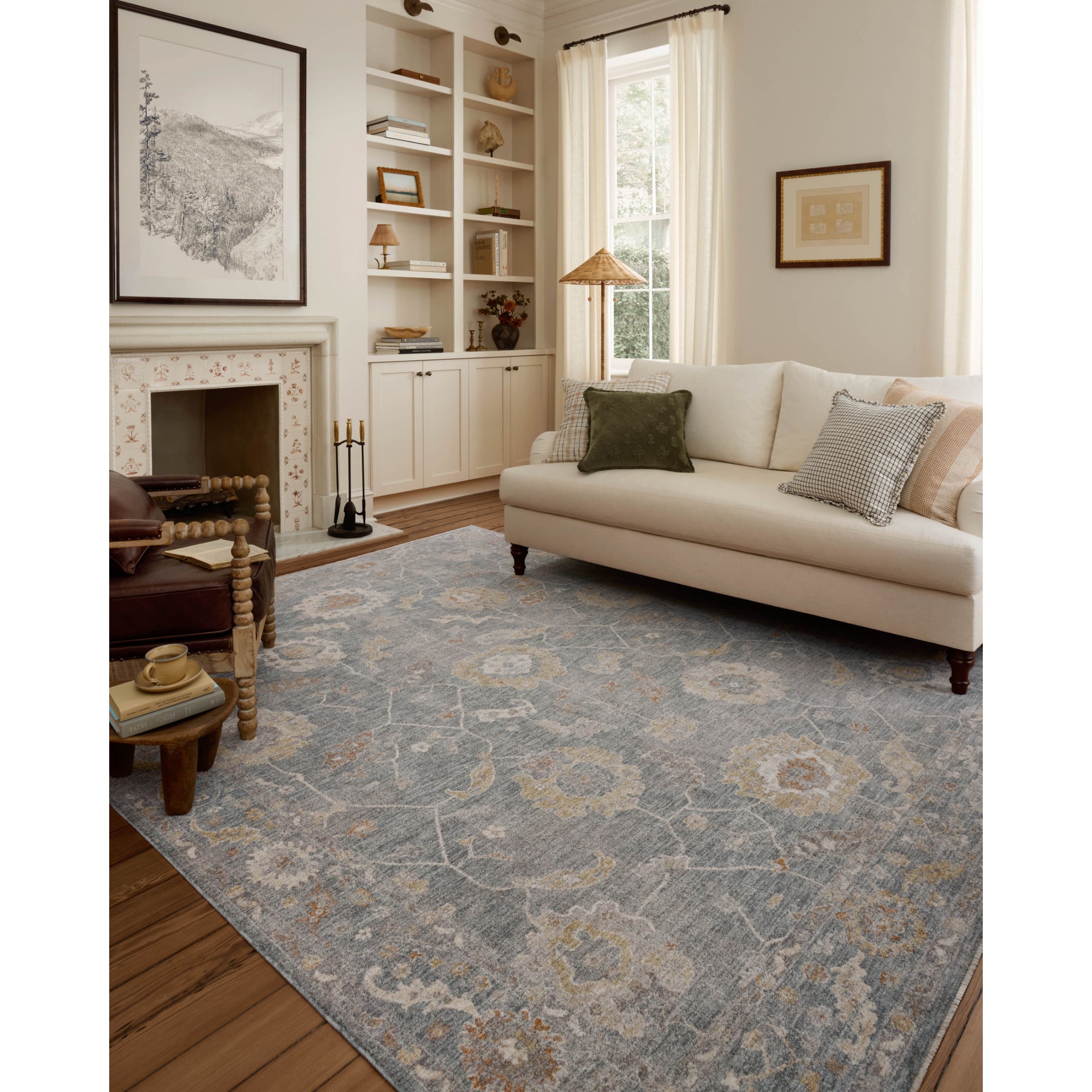 Chris Loves Julia x Loloi Louisa Ocean/Sunset Rug