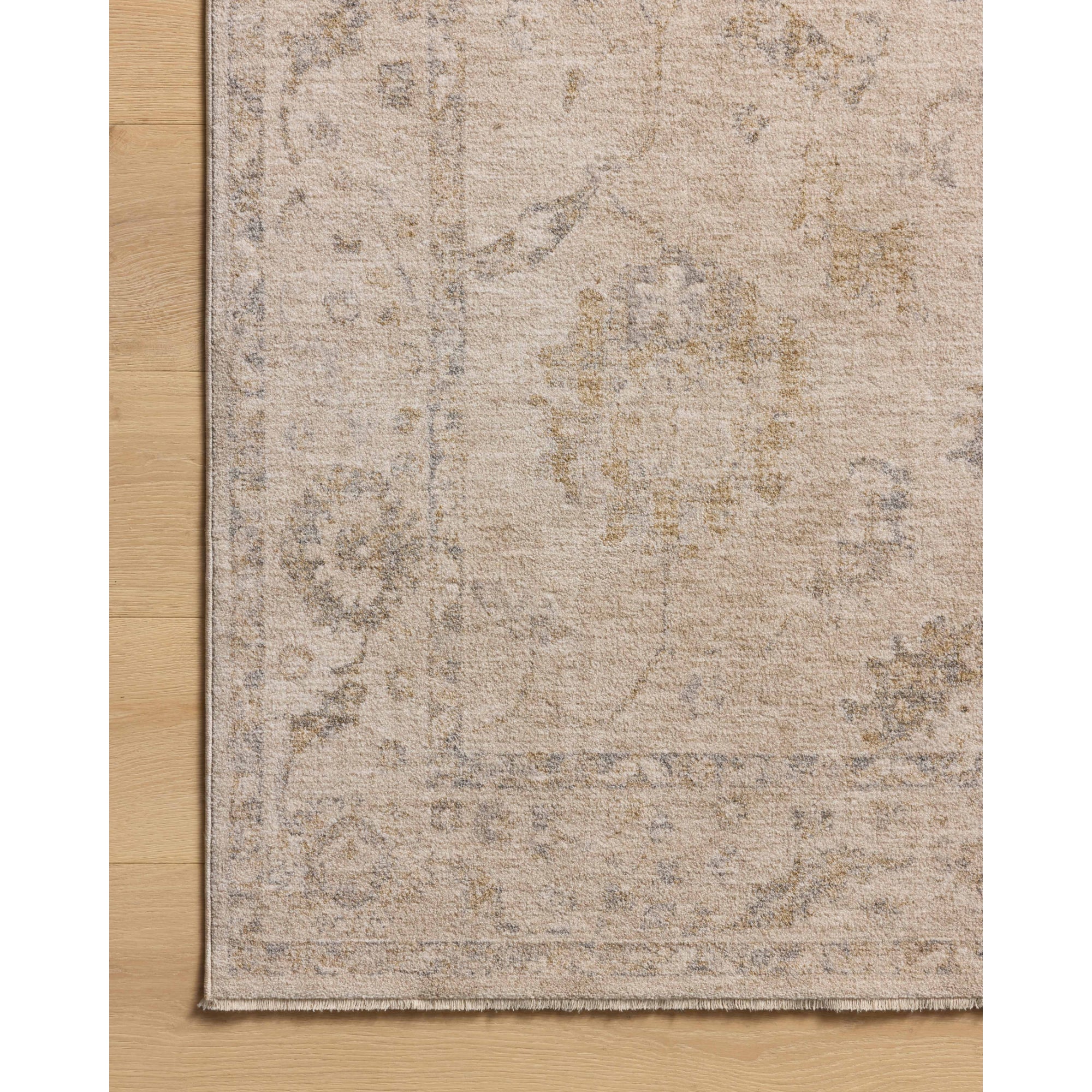 Chris Loves Julia x Loloi Louisa Oatmeal/Slate Rug