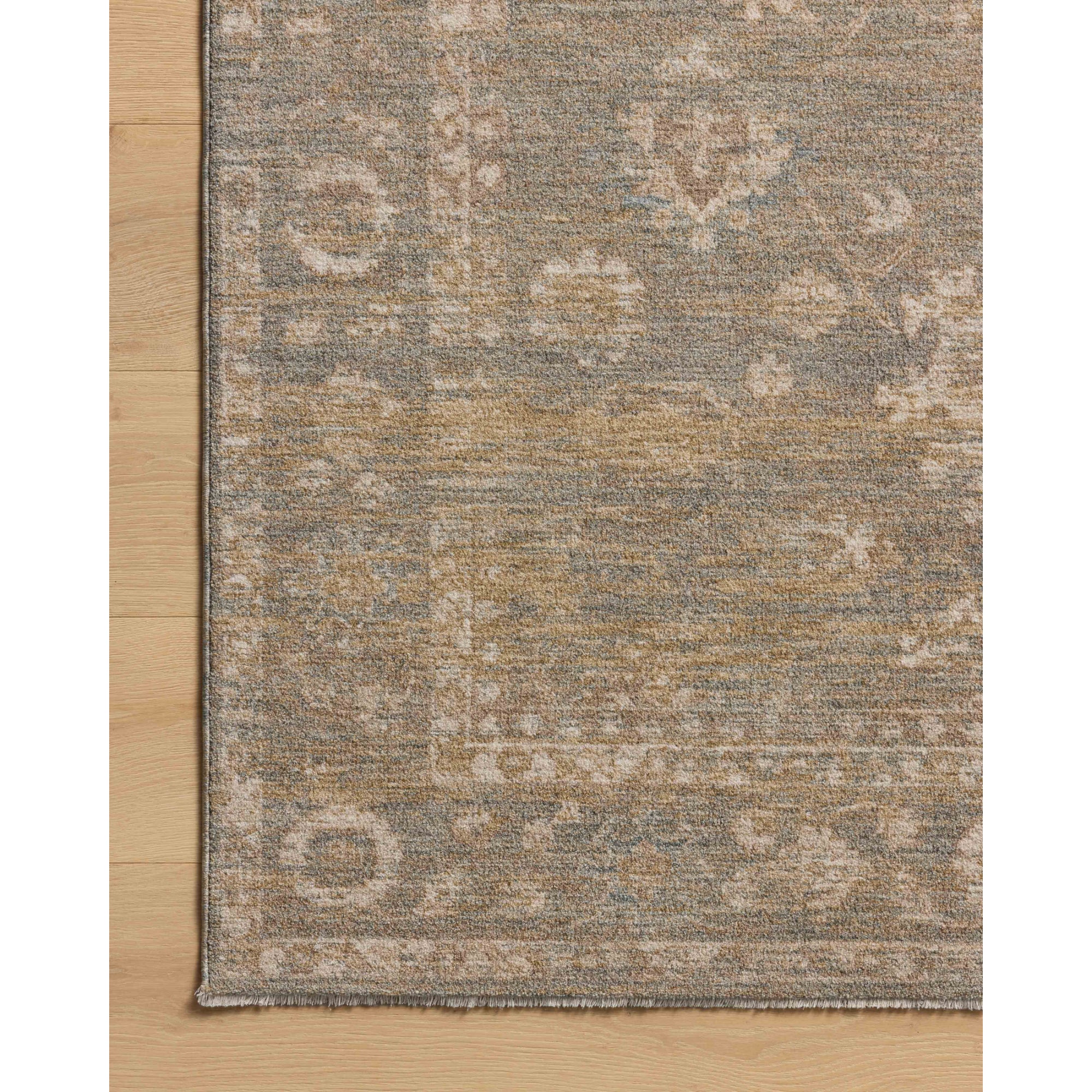Chris Loves Julia x Loloi Louisa Lagoon/Ivory Rug